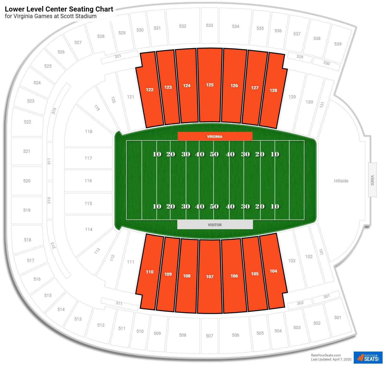 Vmi Football Stadium Seating Chart