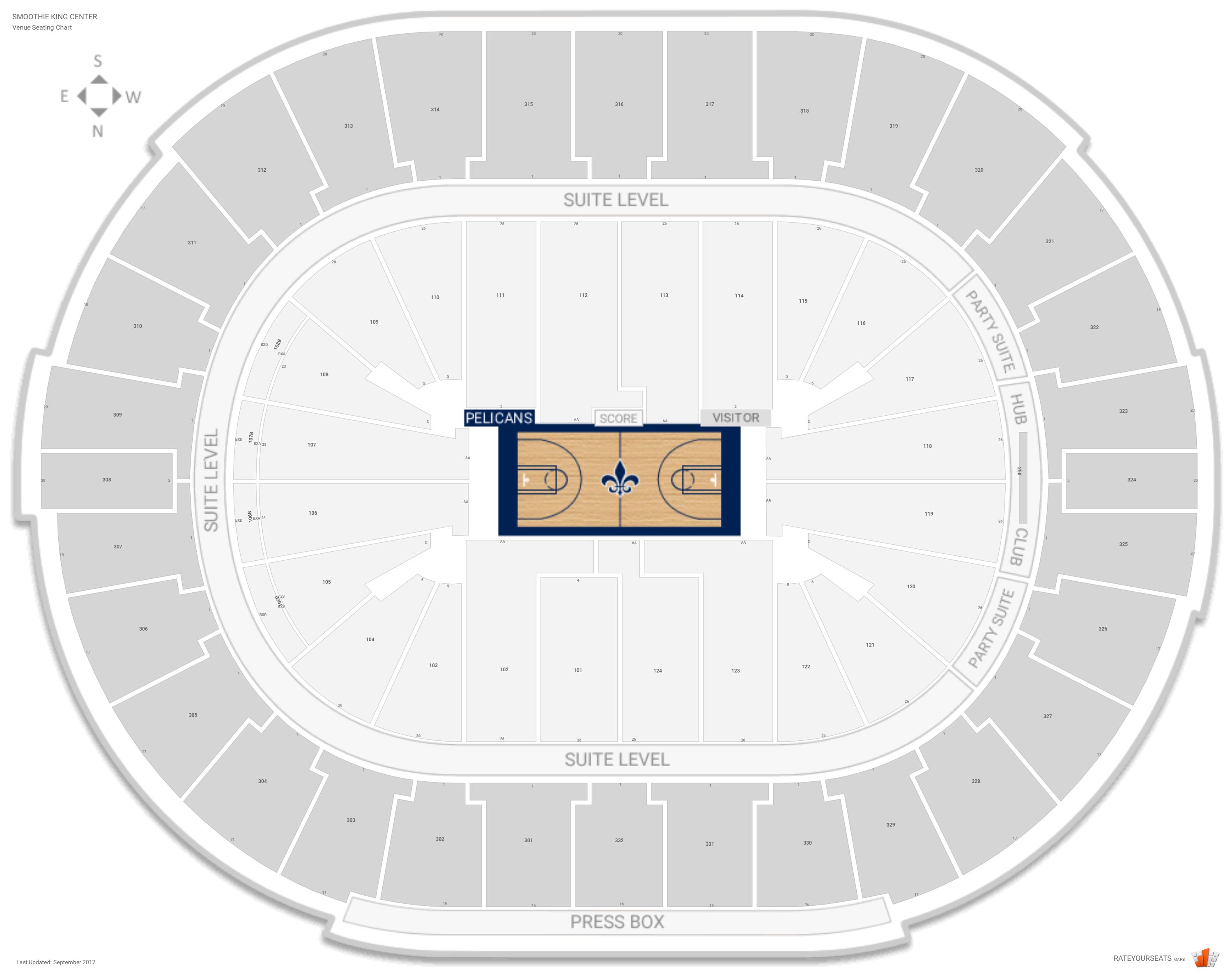 Kings Golden 1 Seating Chart