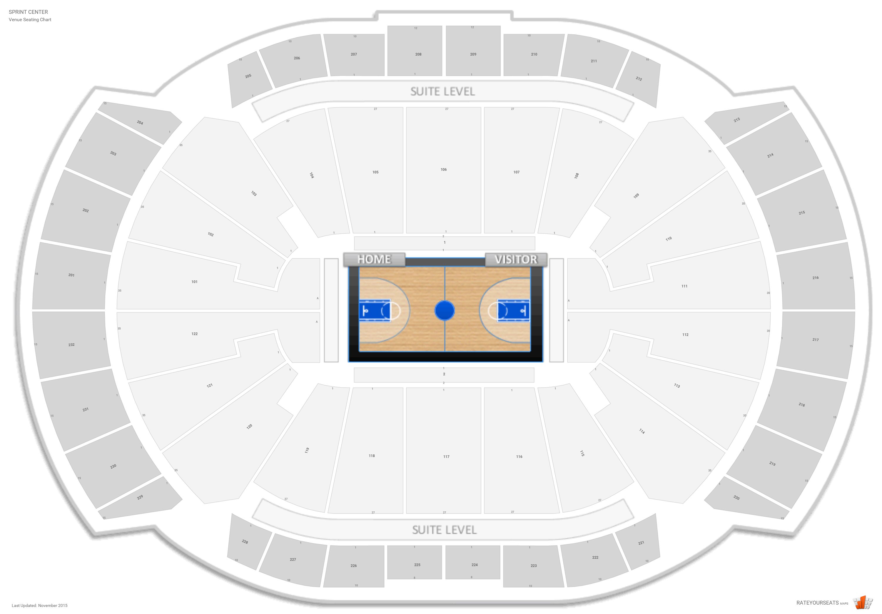 Sprint Center Kc Seating Chart