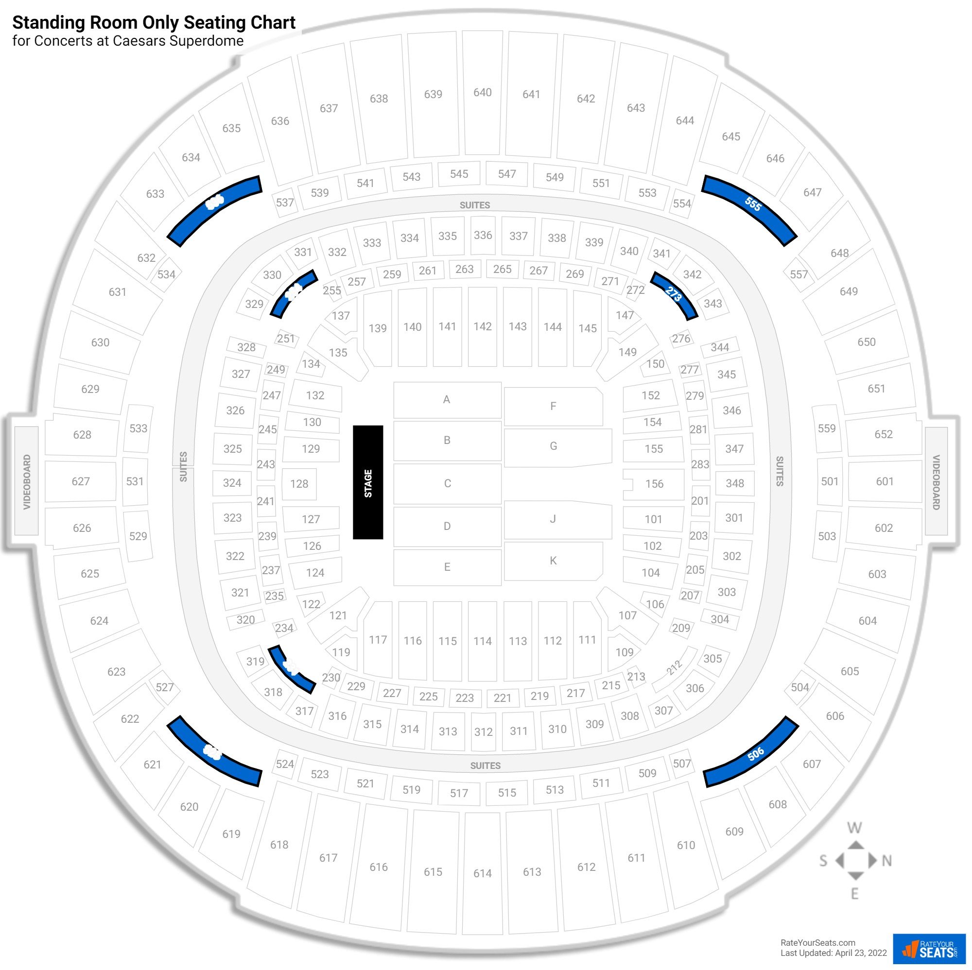 Standing Room Only Tickets At Caesars