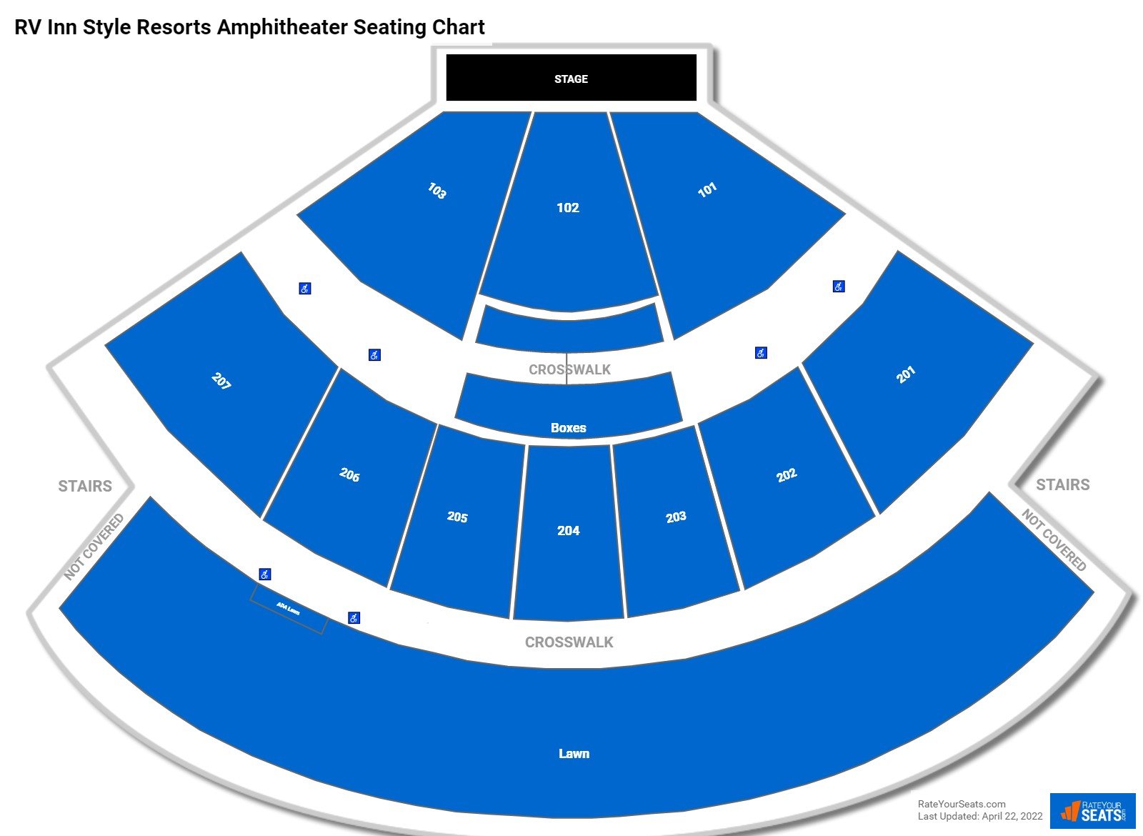 RV Inn Style Resorts Amphitheater Concert Seating Chart