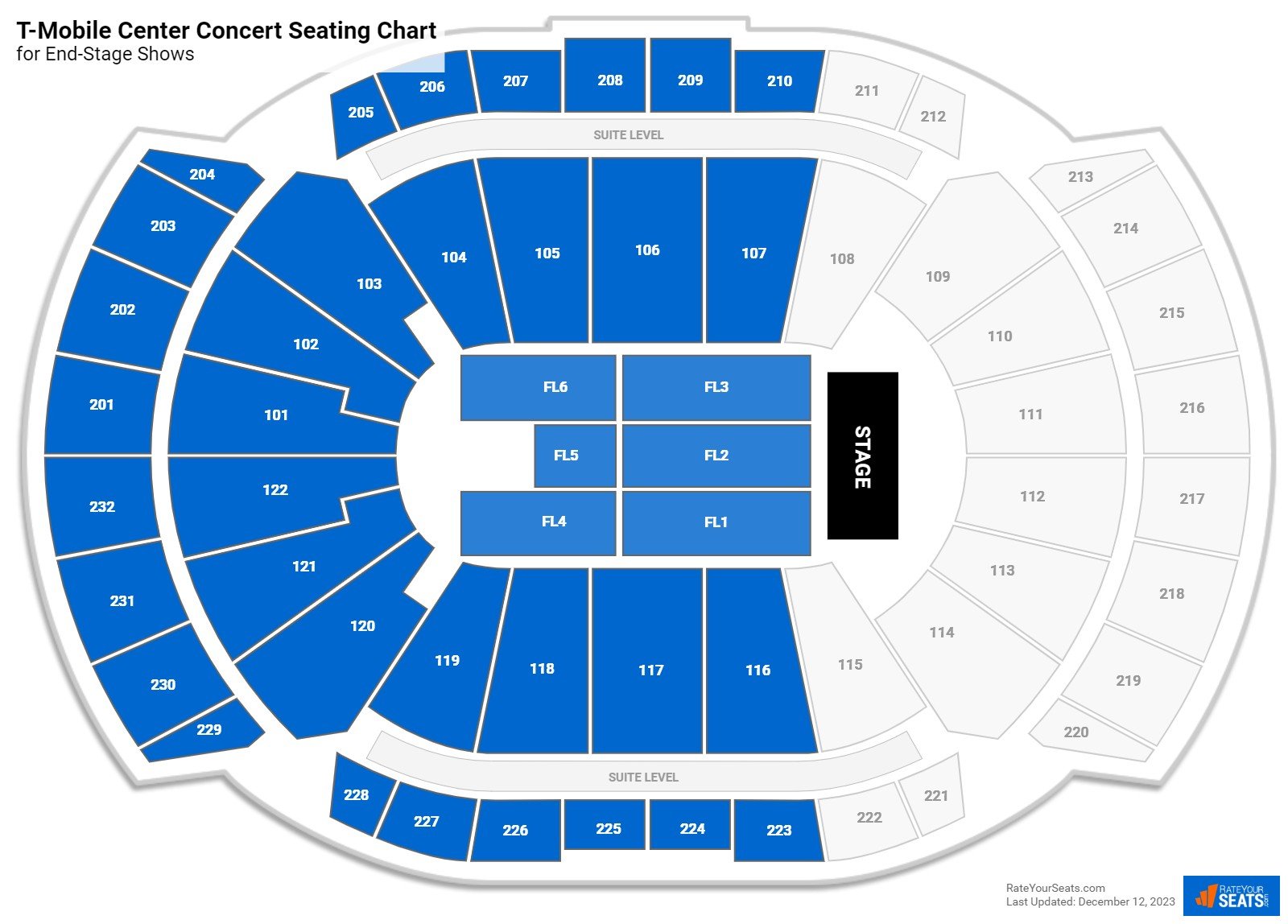 Mobile Mod Club Seating Chart