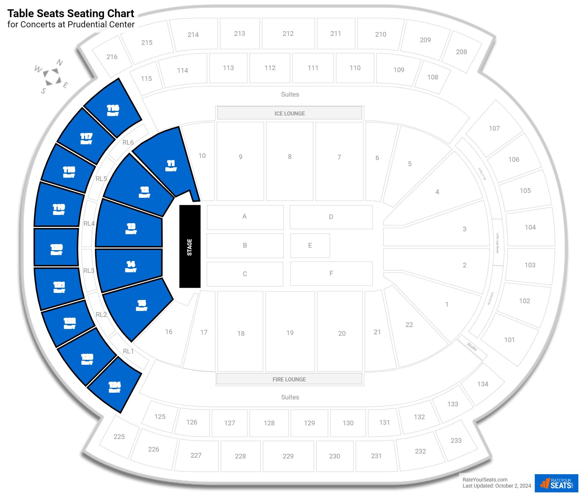 Prudential Center Seating Chart Comedy - Seat Number Prudential