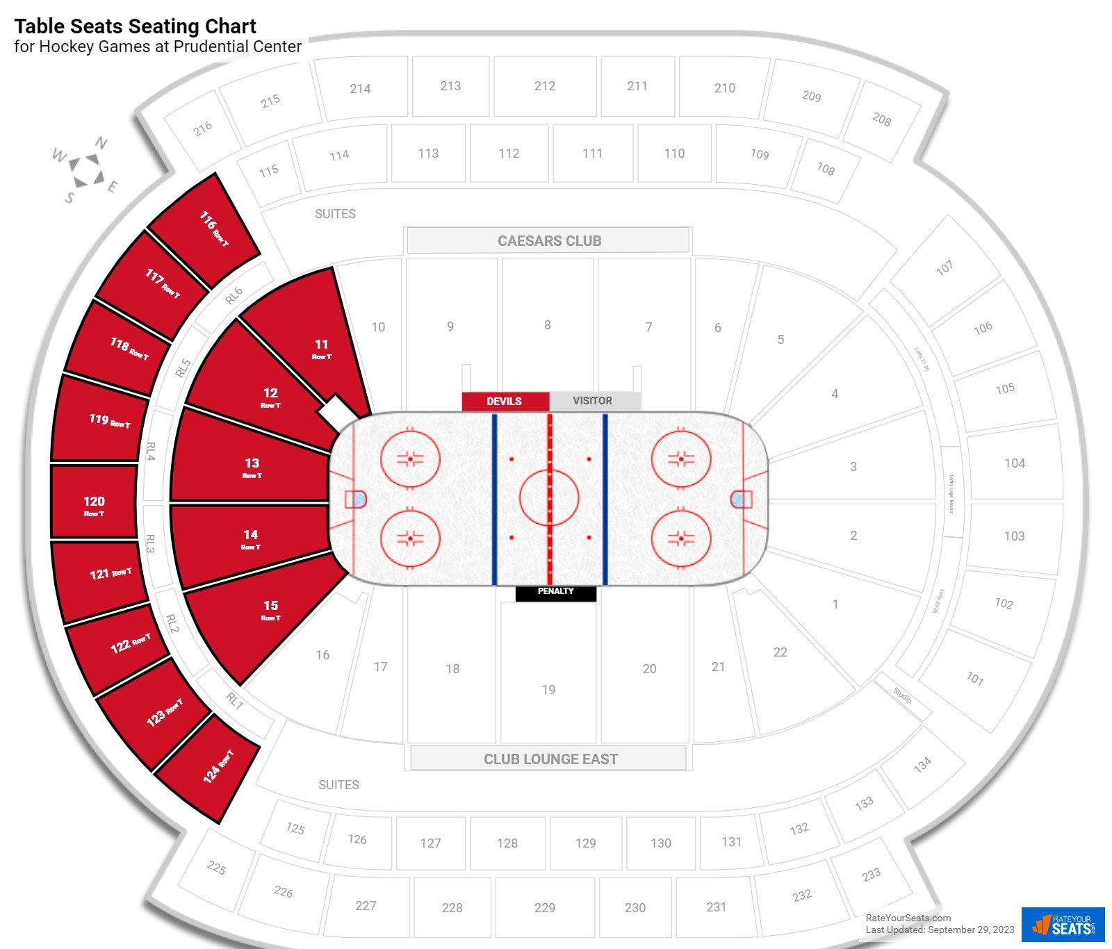 New Jersey Devils Seating Chart 