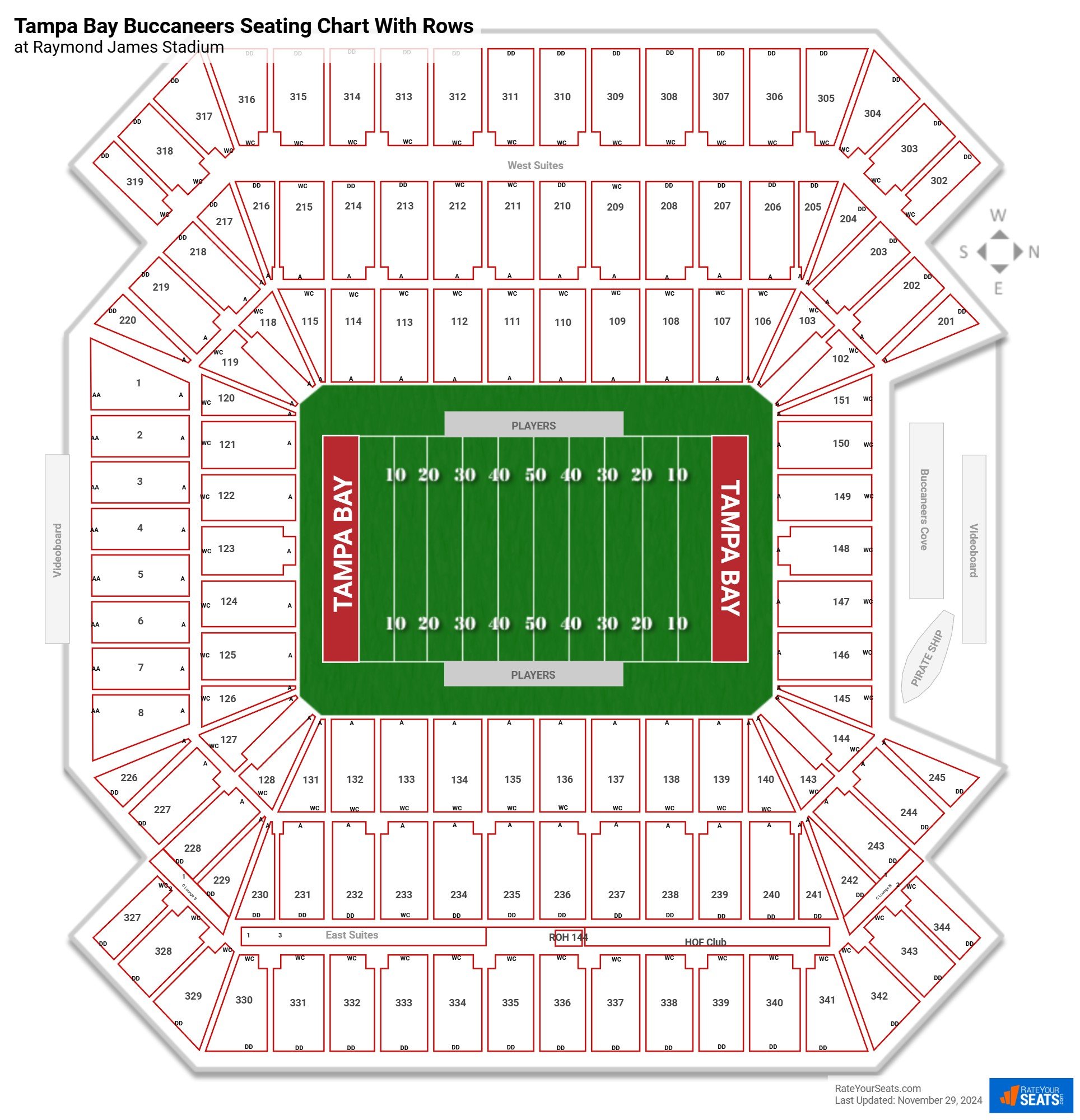 Raymond James Seating Chart Taylor Swift