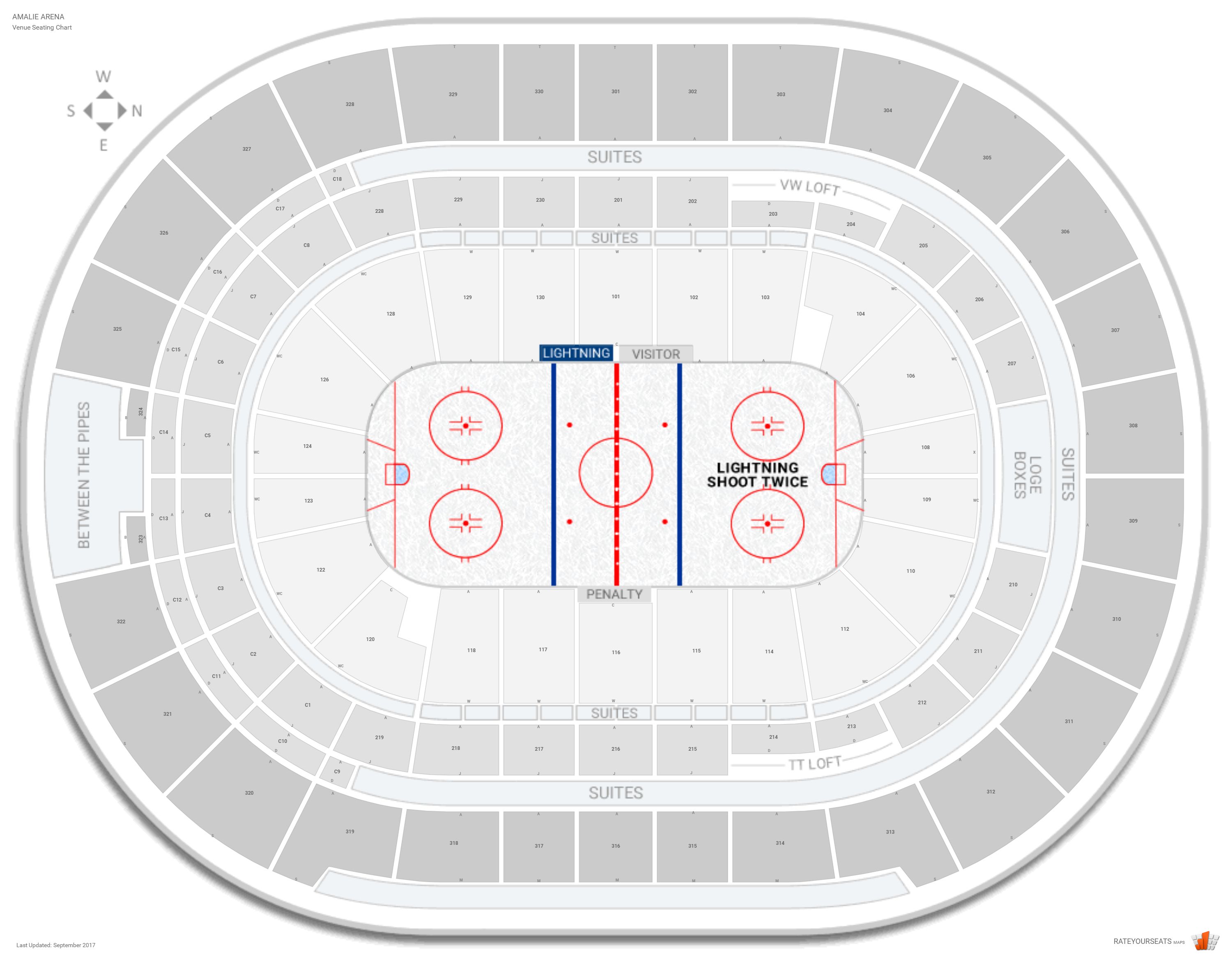 Tampa Bay Amphitheater Seating Chart