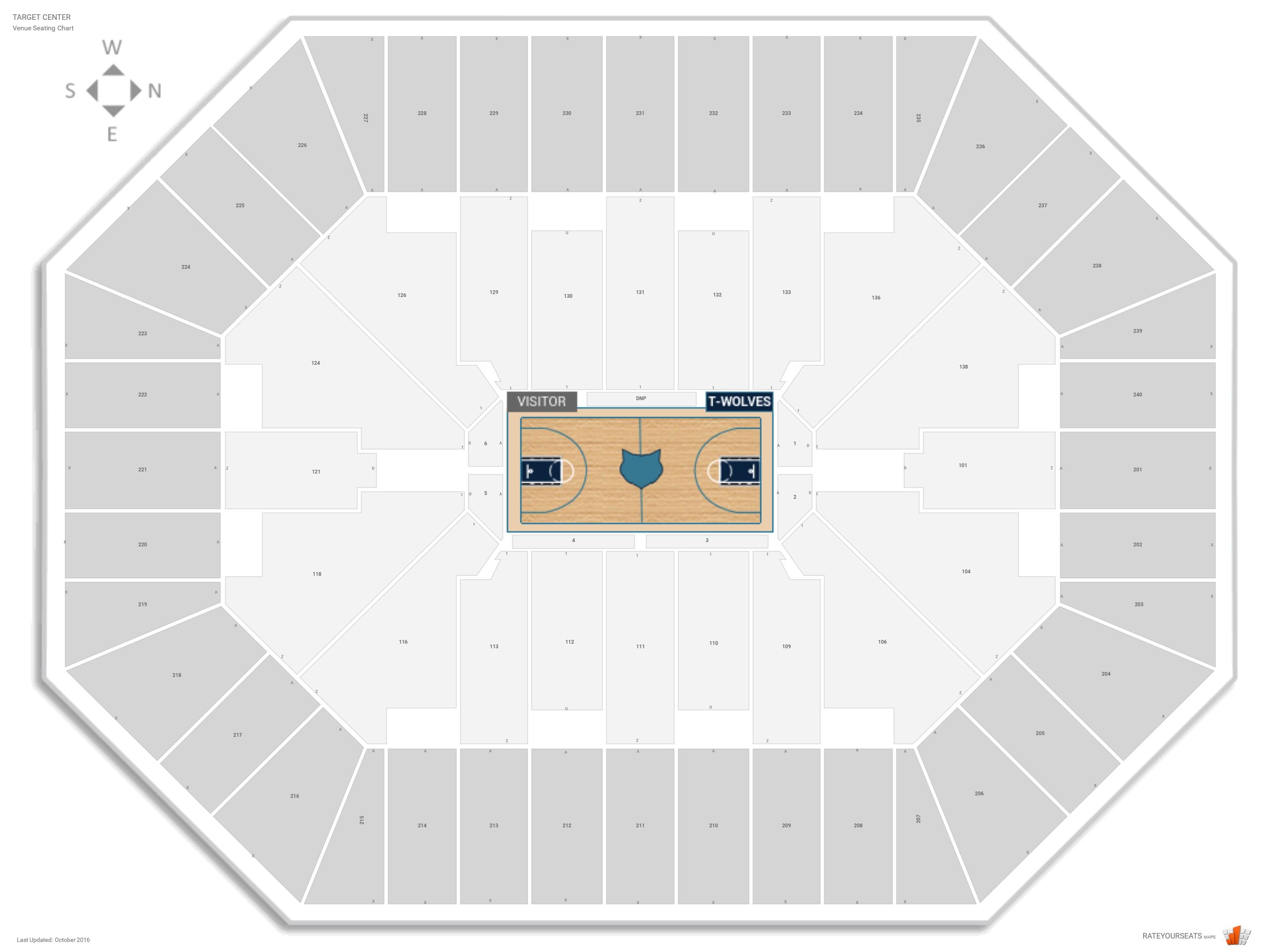 Lynx Basketball Seating Chart