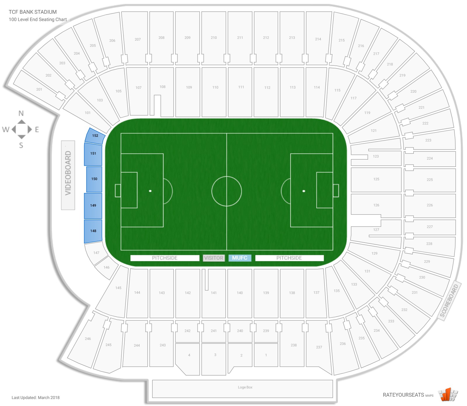 Tcf Seating Chart