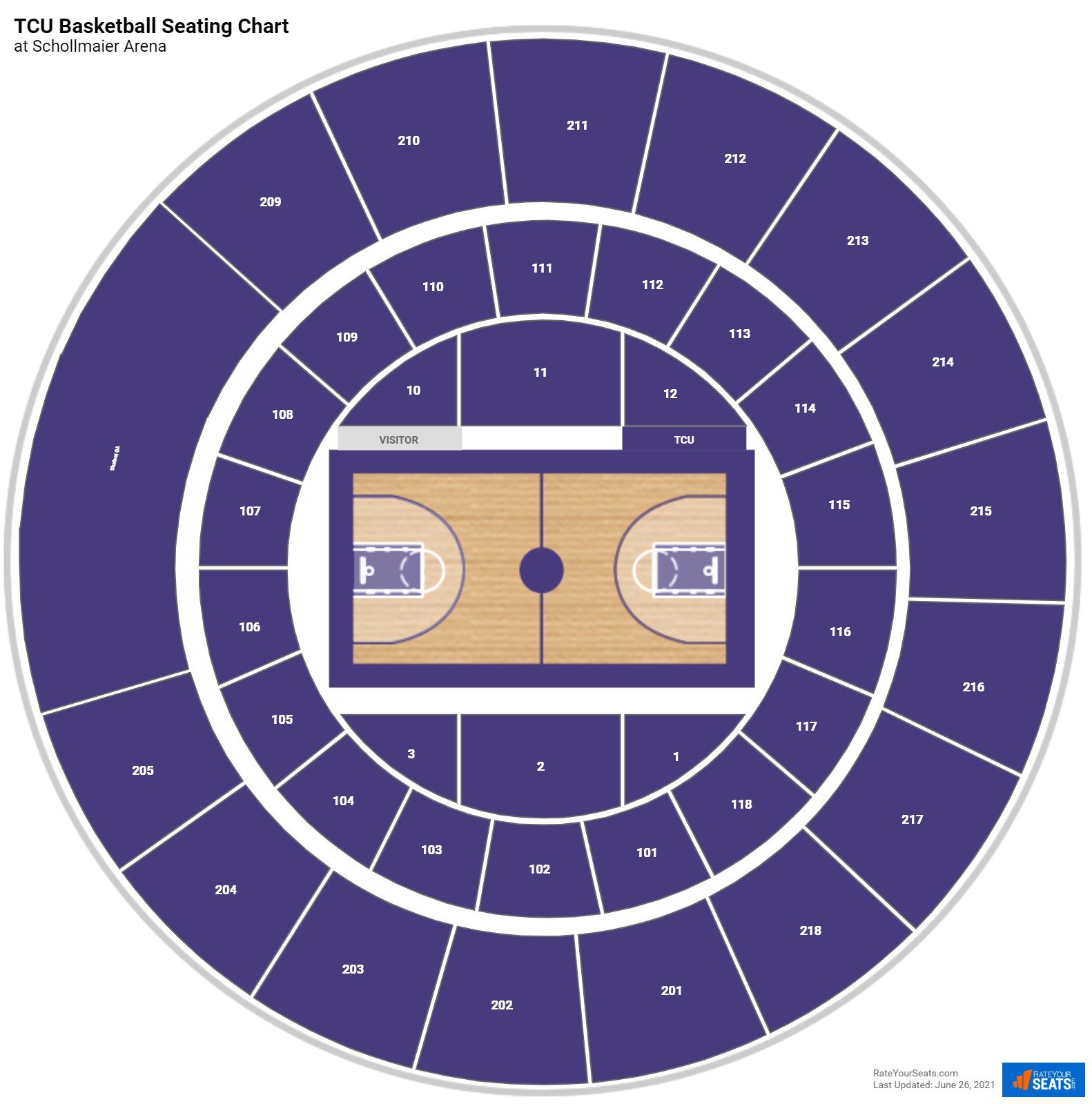 Ed And Schollmaier Arena Seating Chart