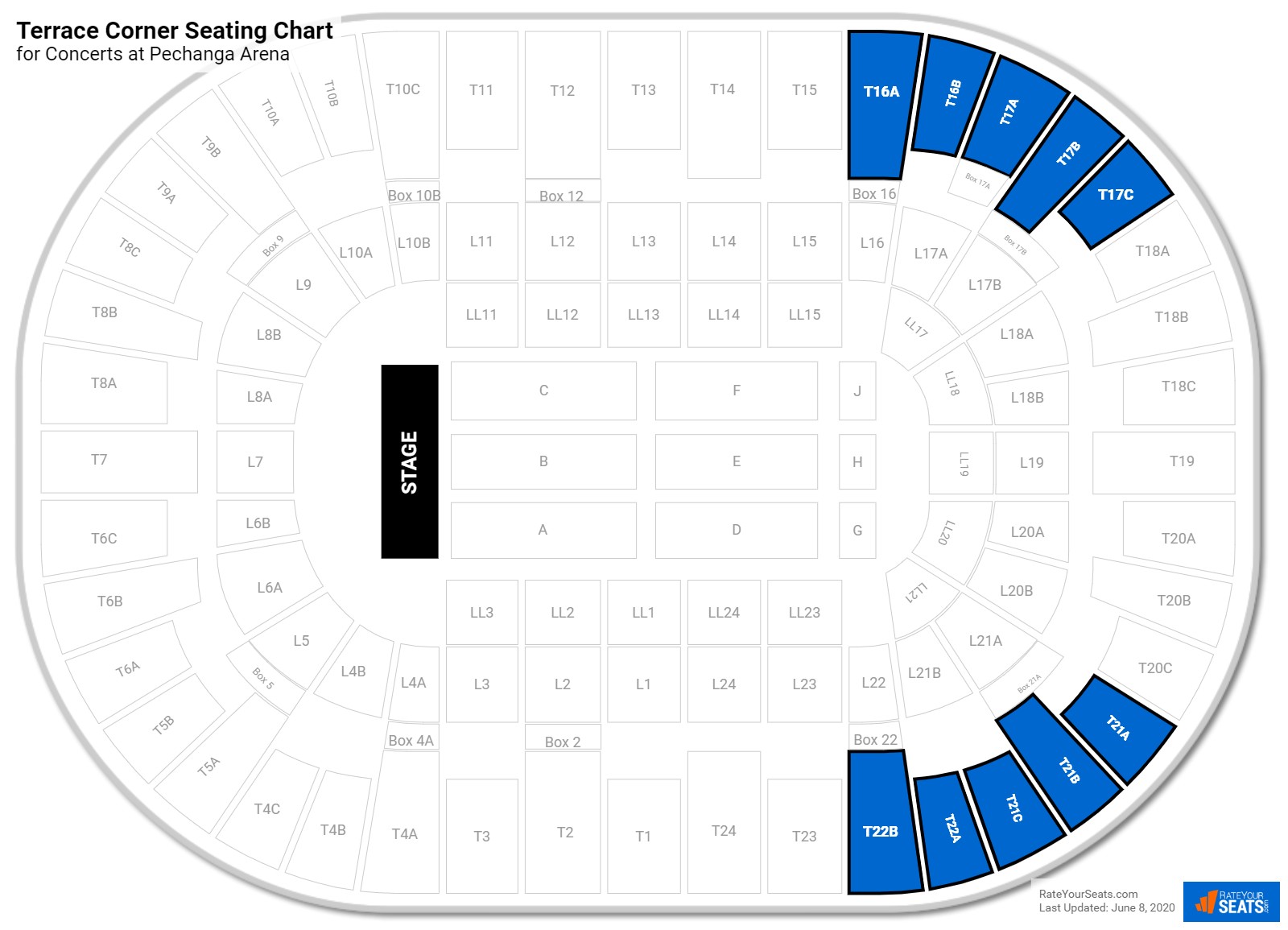Pechanga Arena Seating