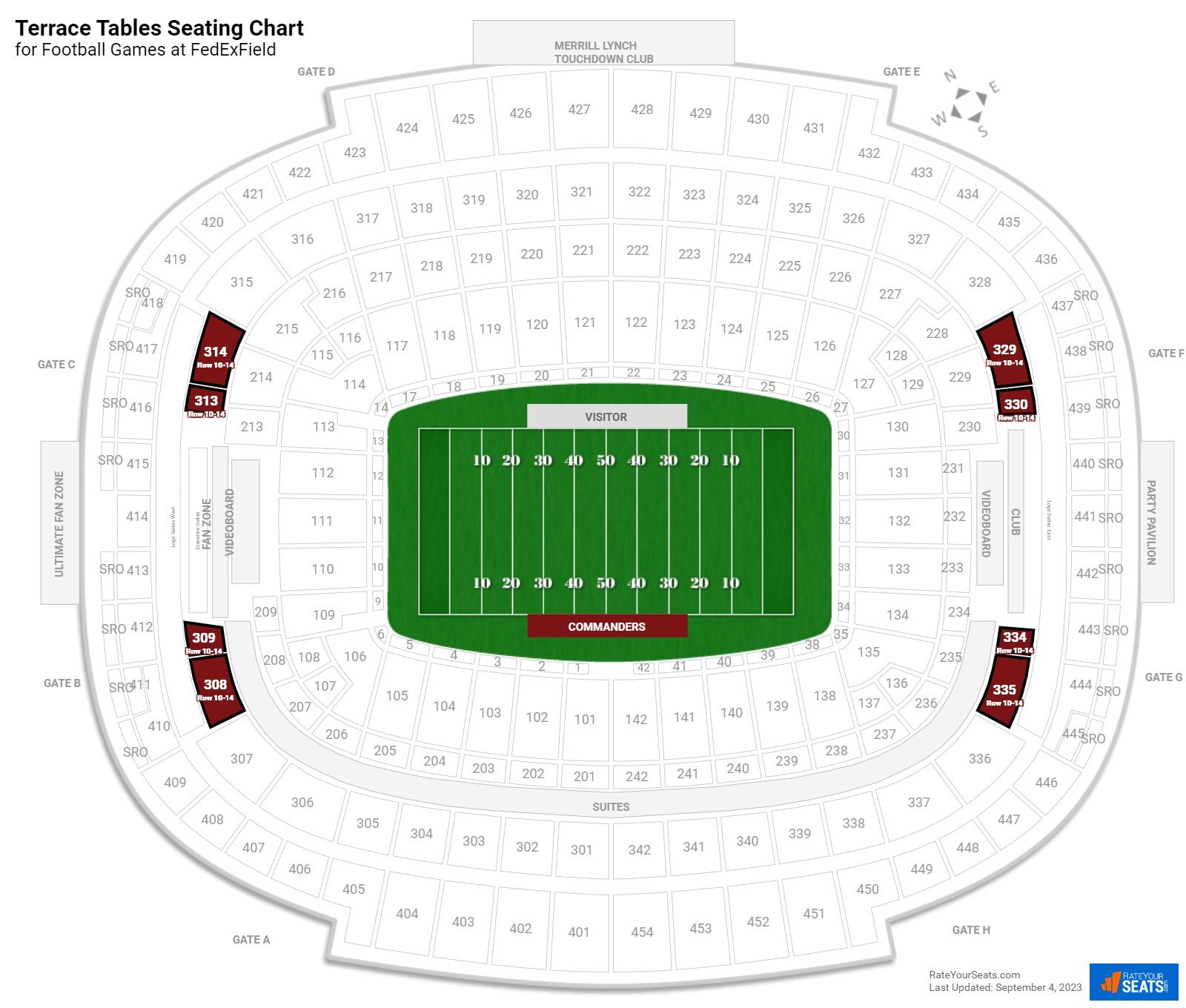 Eagles at Commanders Tickets in Landover (FedExField) - Oct 29, 2023 at  1:00pm