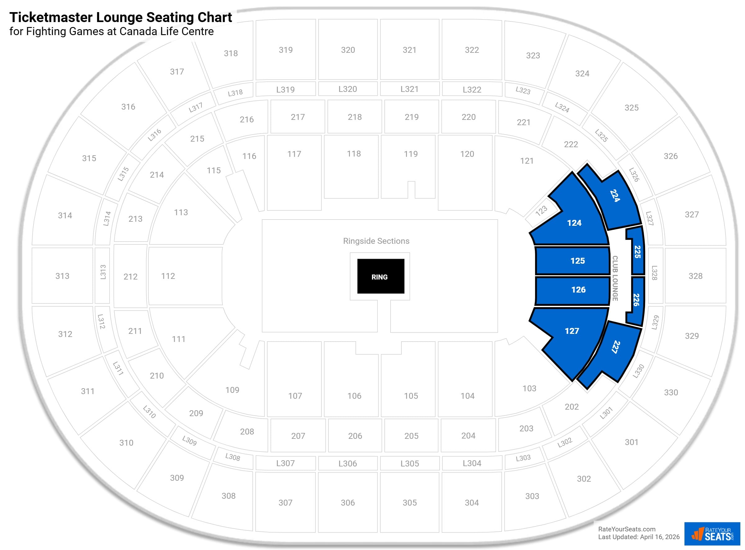 Ticketmaster Lounge at Canada Life Centre - RateYourSeats.com