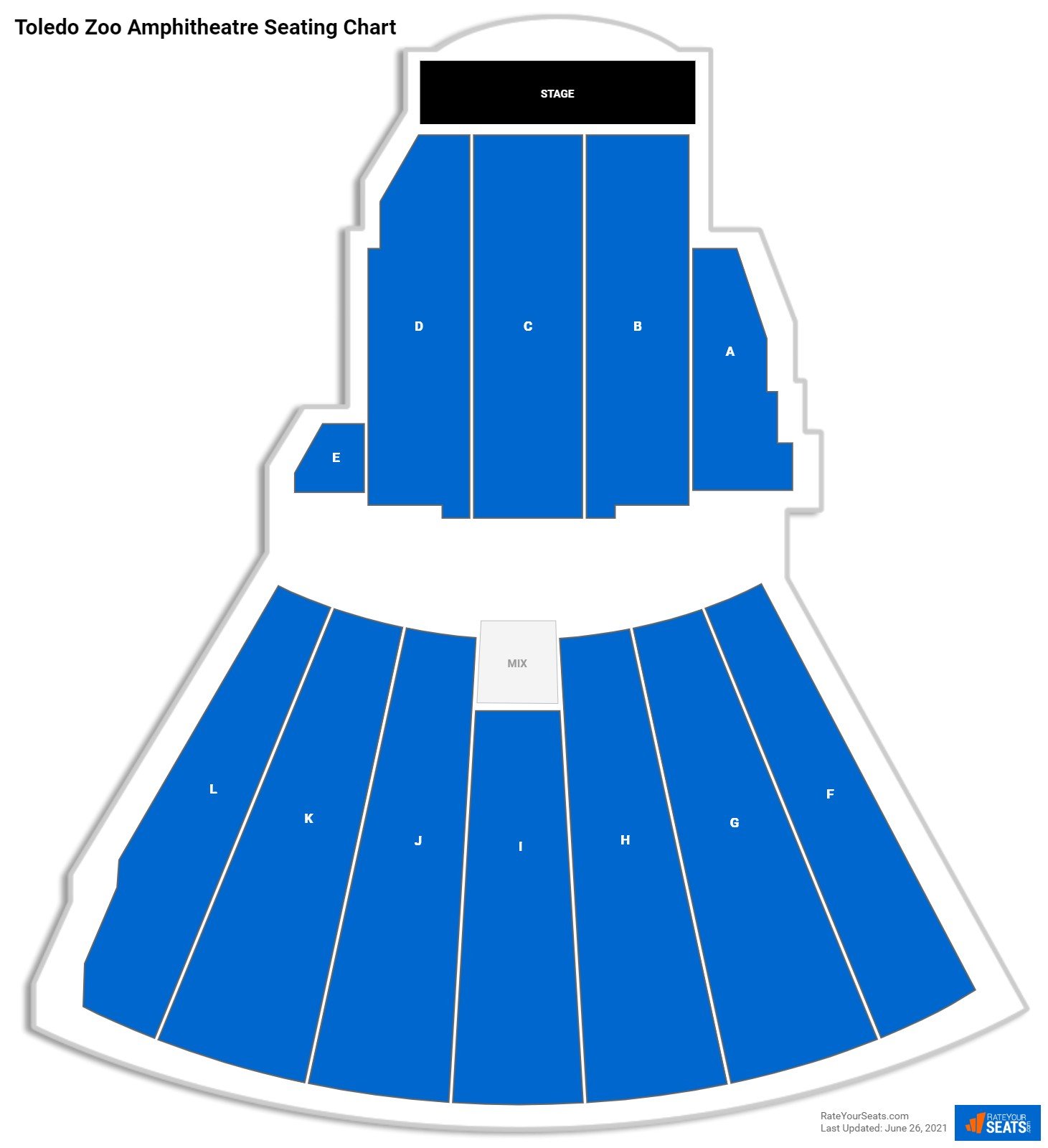 Toledo Zoo Amphitheatre Concert Seating Chart