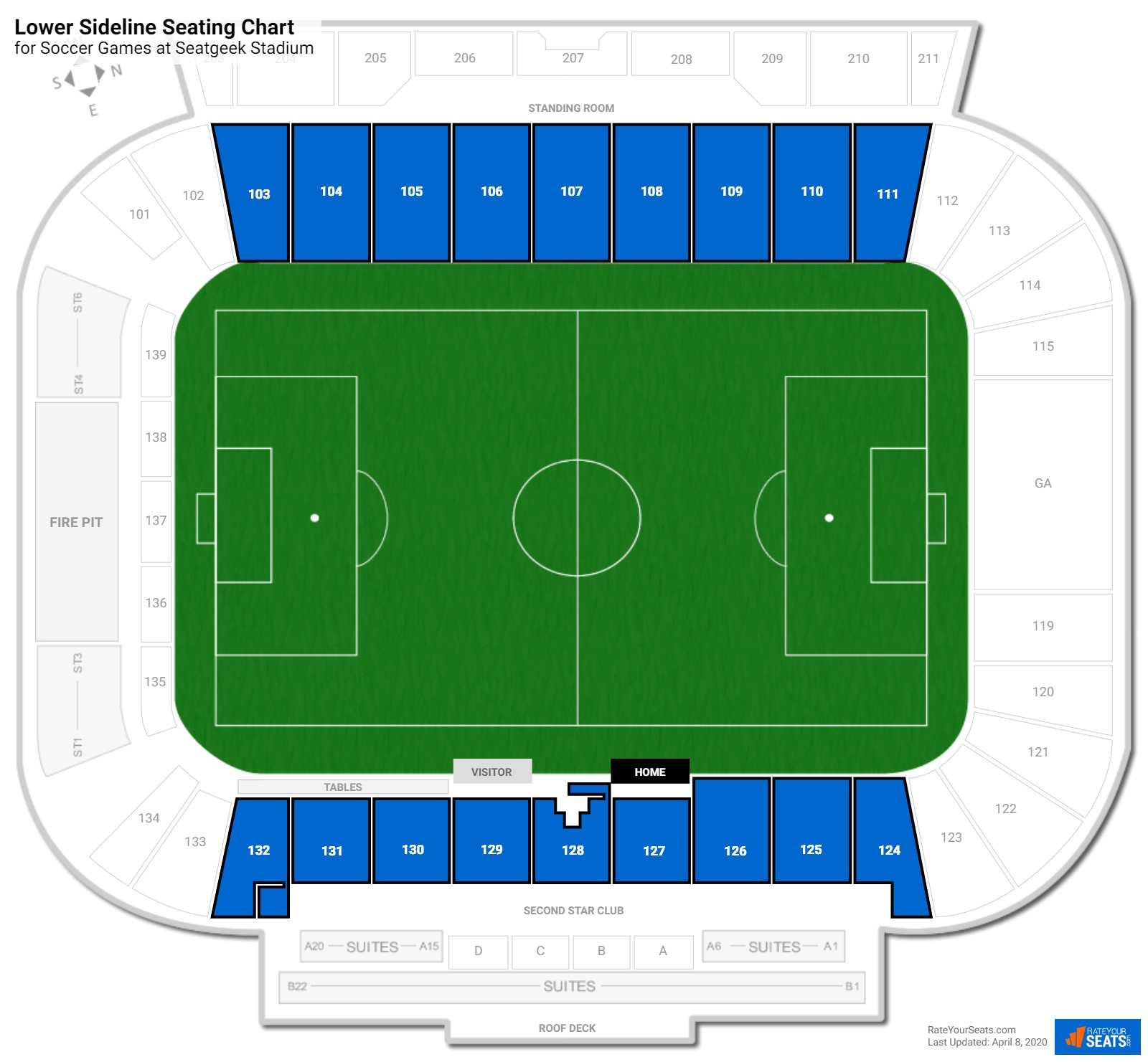 Chicago Fire Toyota Park Seating Chart