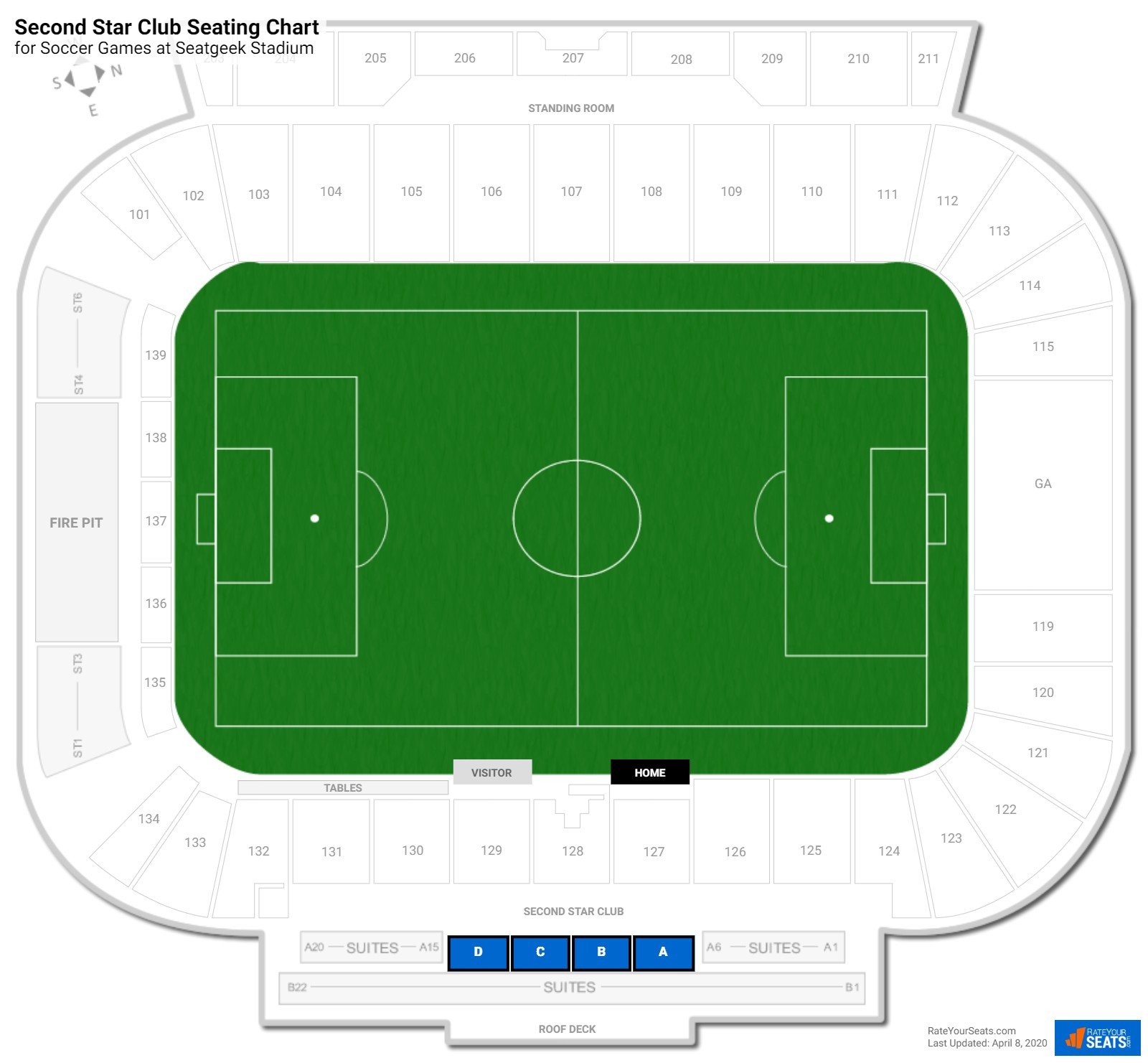 Chicago Fire Seating Chart