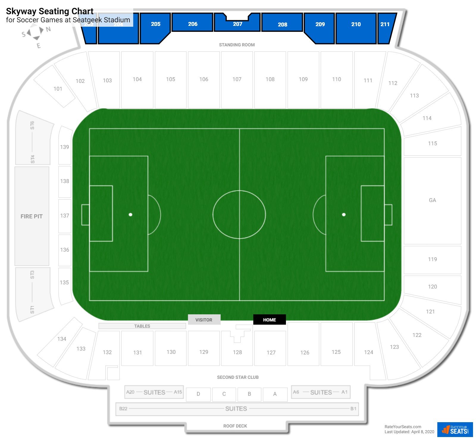 Seatgeek Stadium Seating Chart