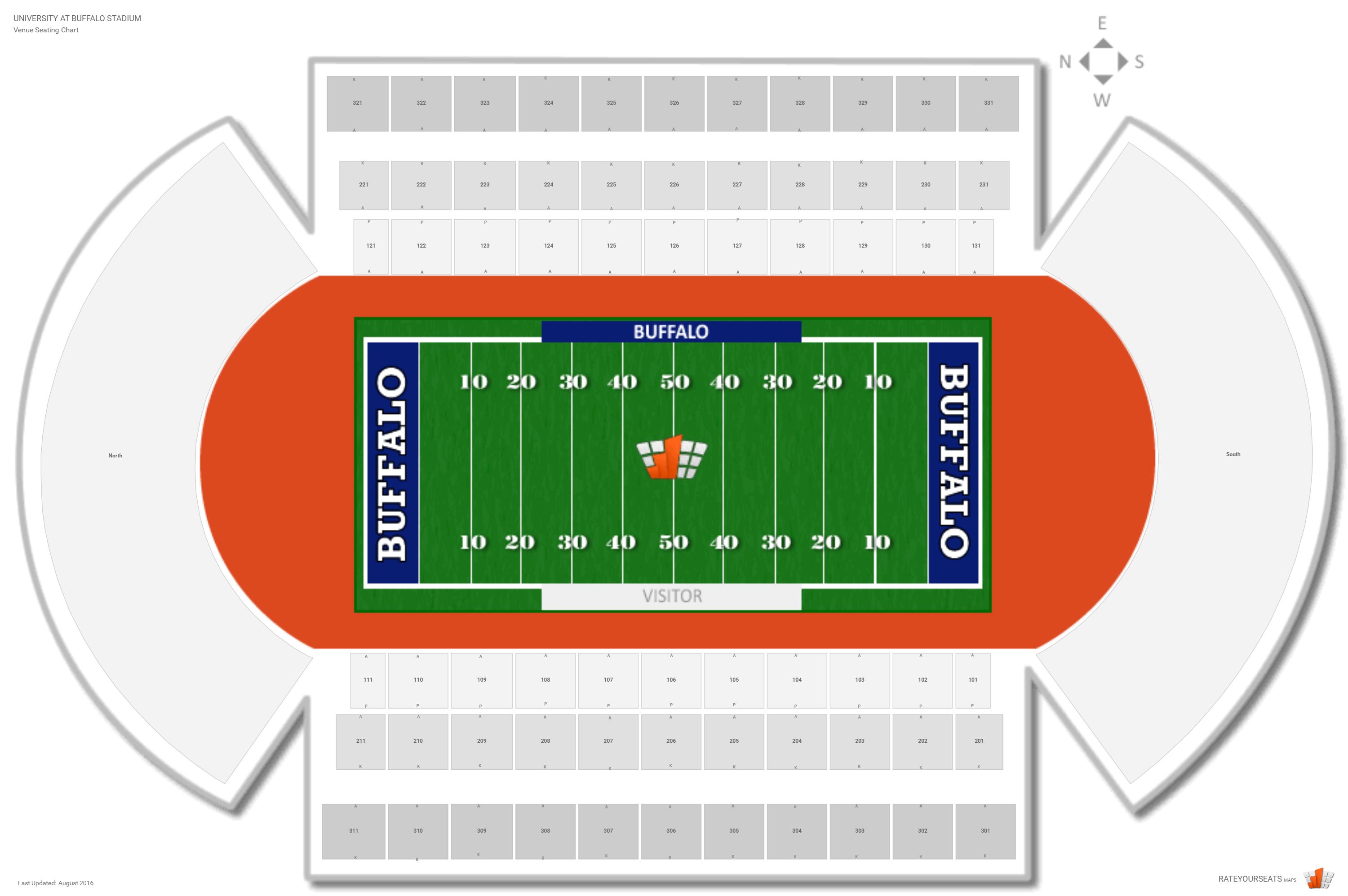 Buffalo Seating Chart