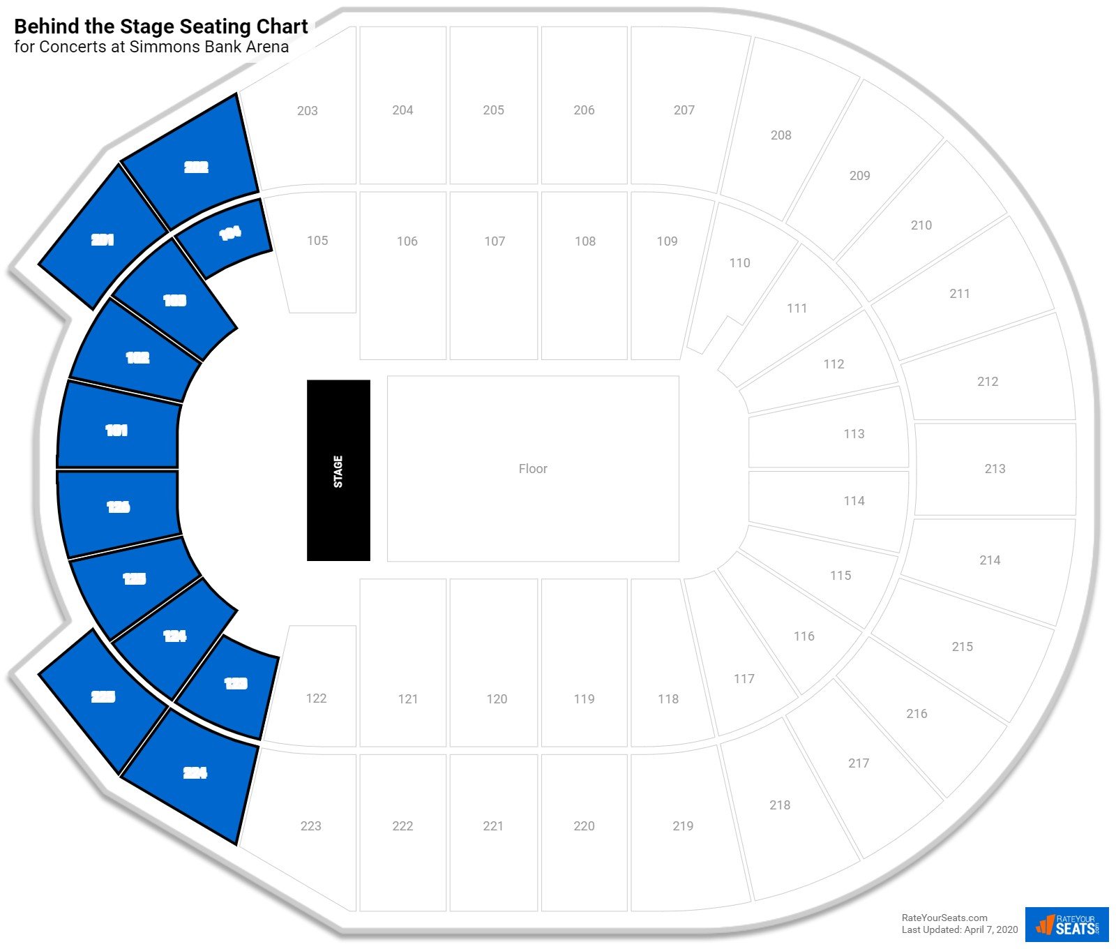 Verizon Center Floor Seating Chart