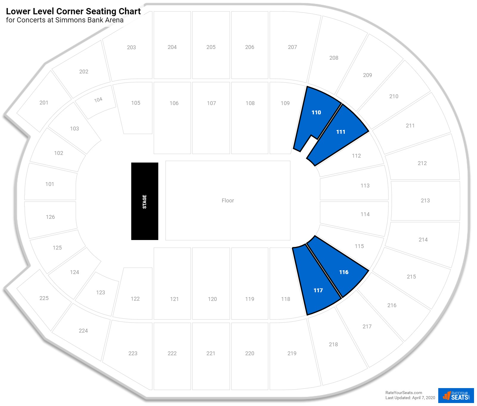 Verizon Center Arena Seating Chart