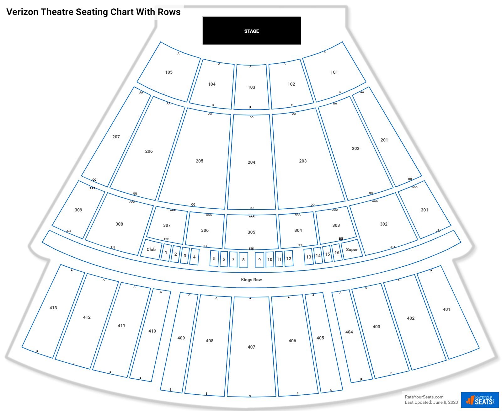 Texas Trust Cu Theatre Seating Chart