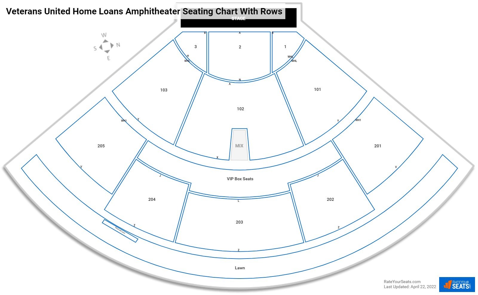 Home Loans Amphitheater Seating Chart