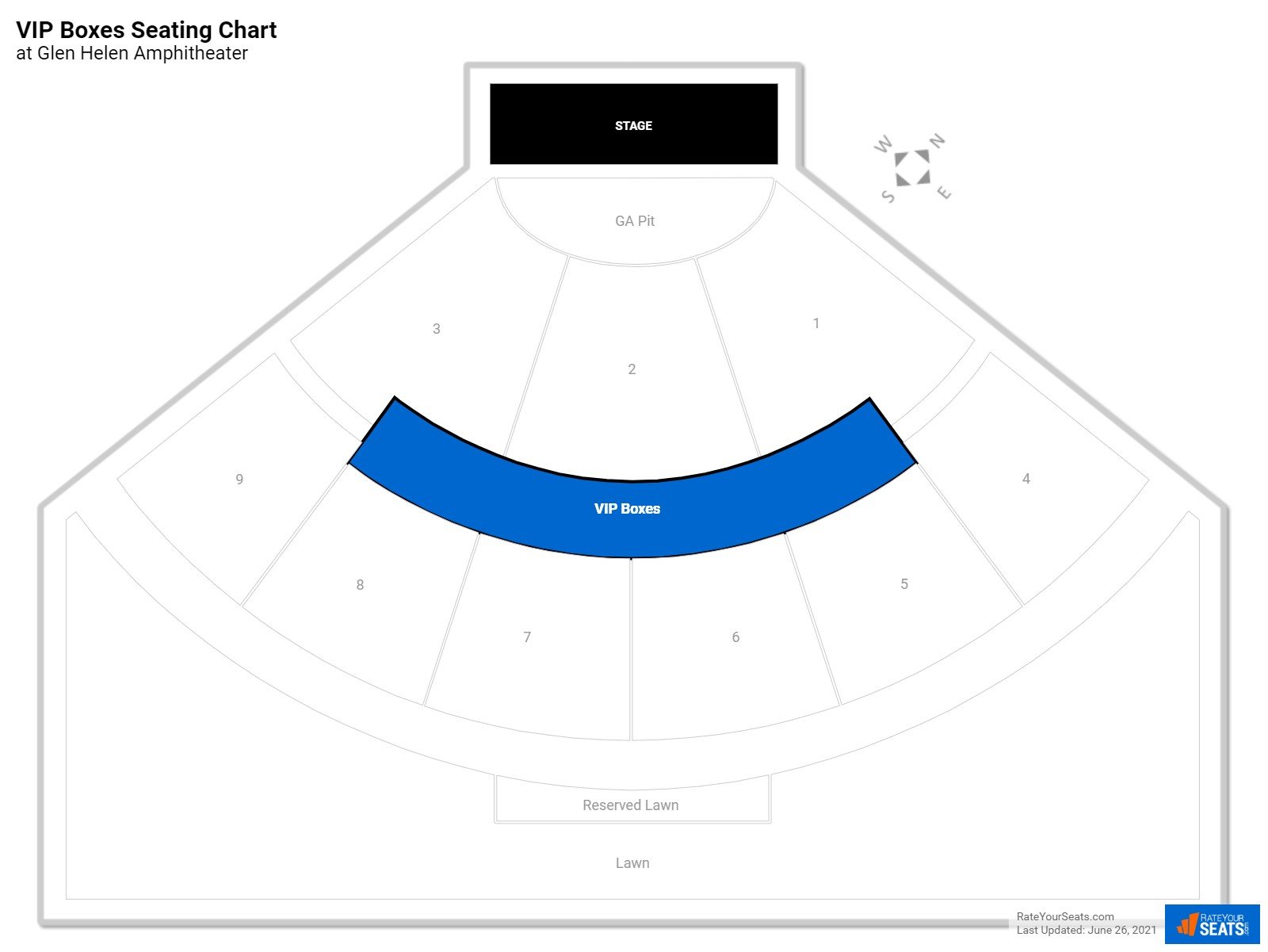 Glen Helen Amphitheater Seating - RateYourSeats.com