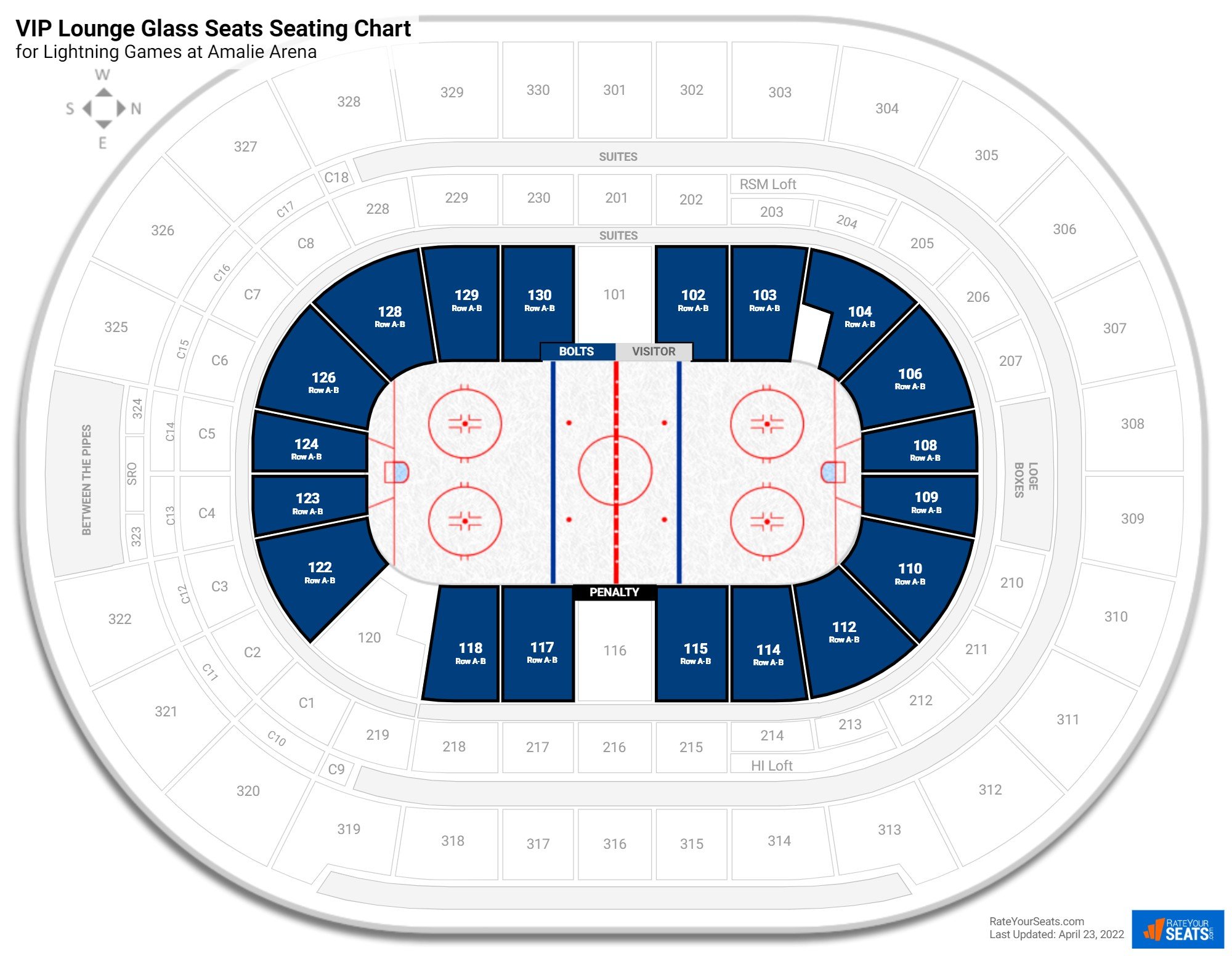 Amalie Arena formerly Tampa Bay Times Forum - Platinum VIP Tickets