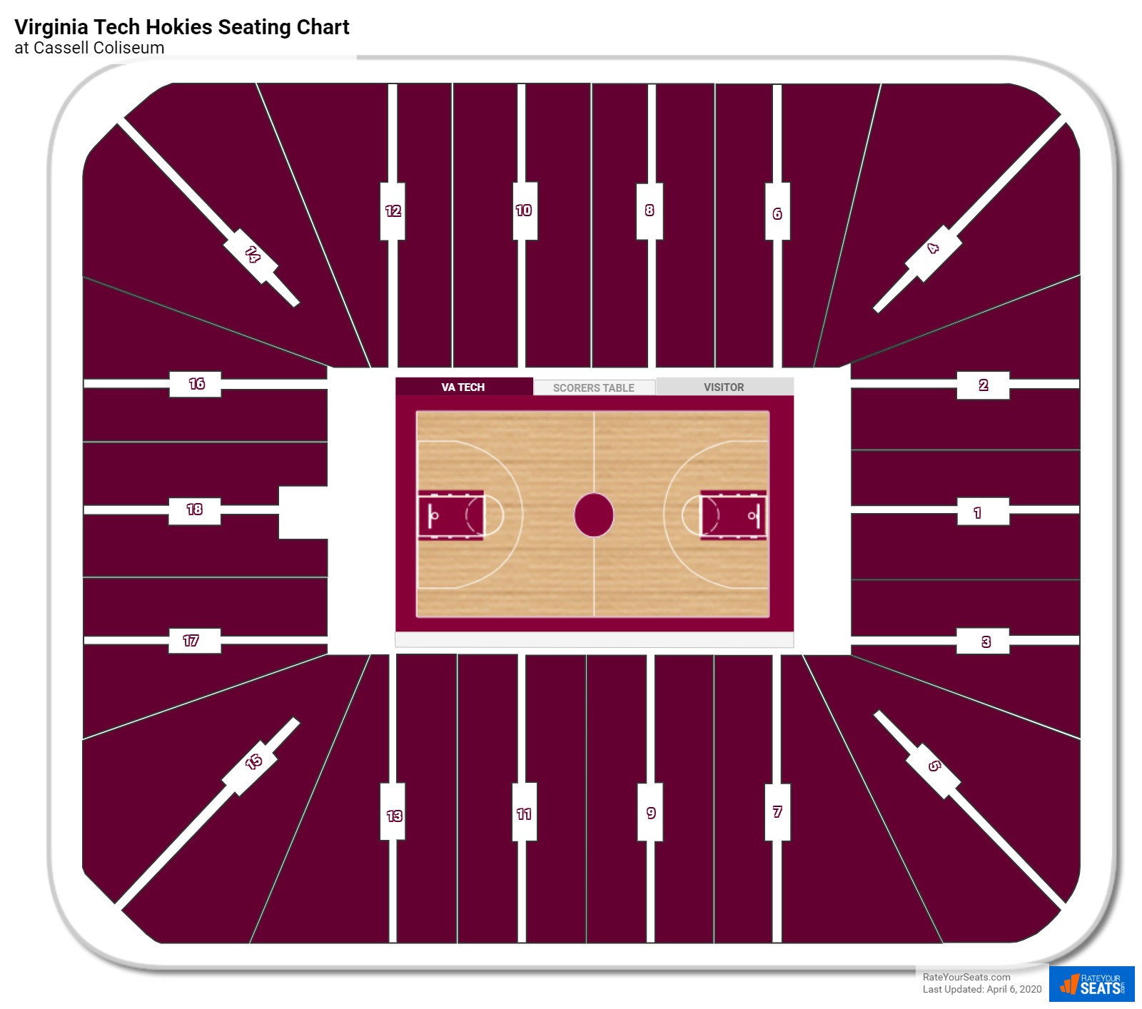 Cas Coliseum Seating Chart