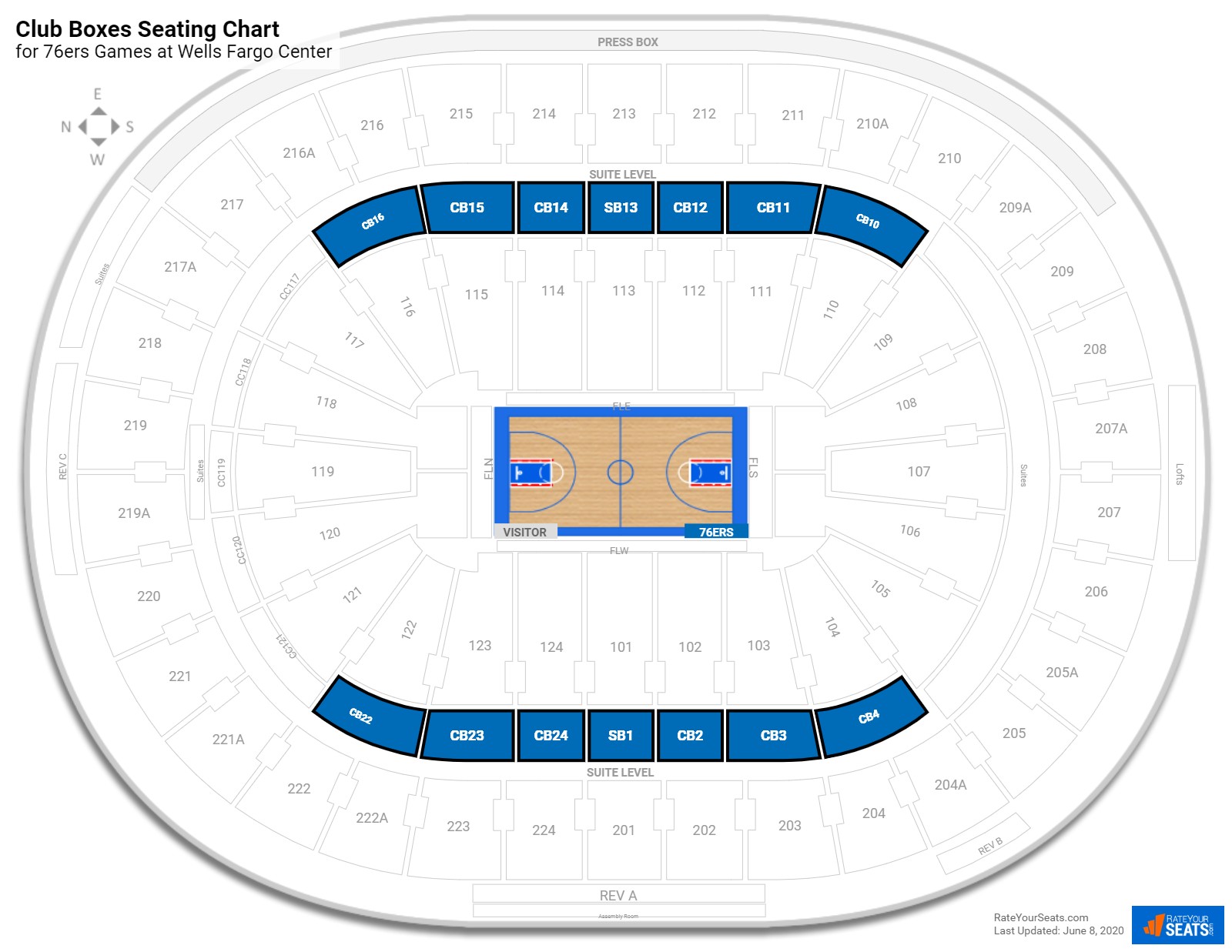 Seventy Sixers Seating Chart
