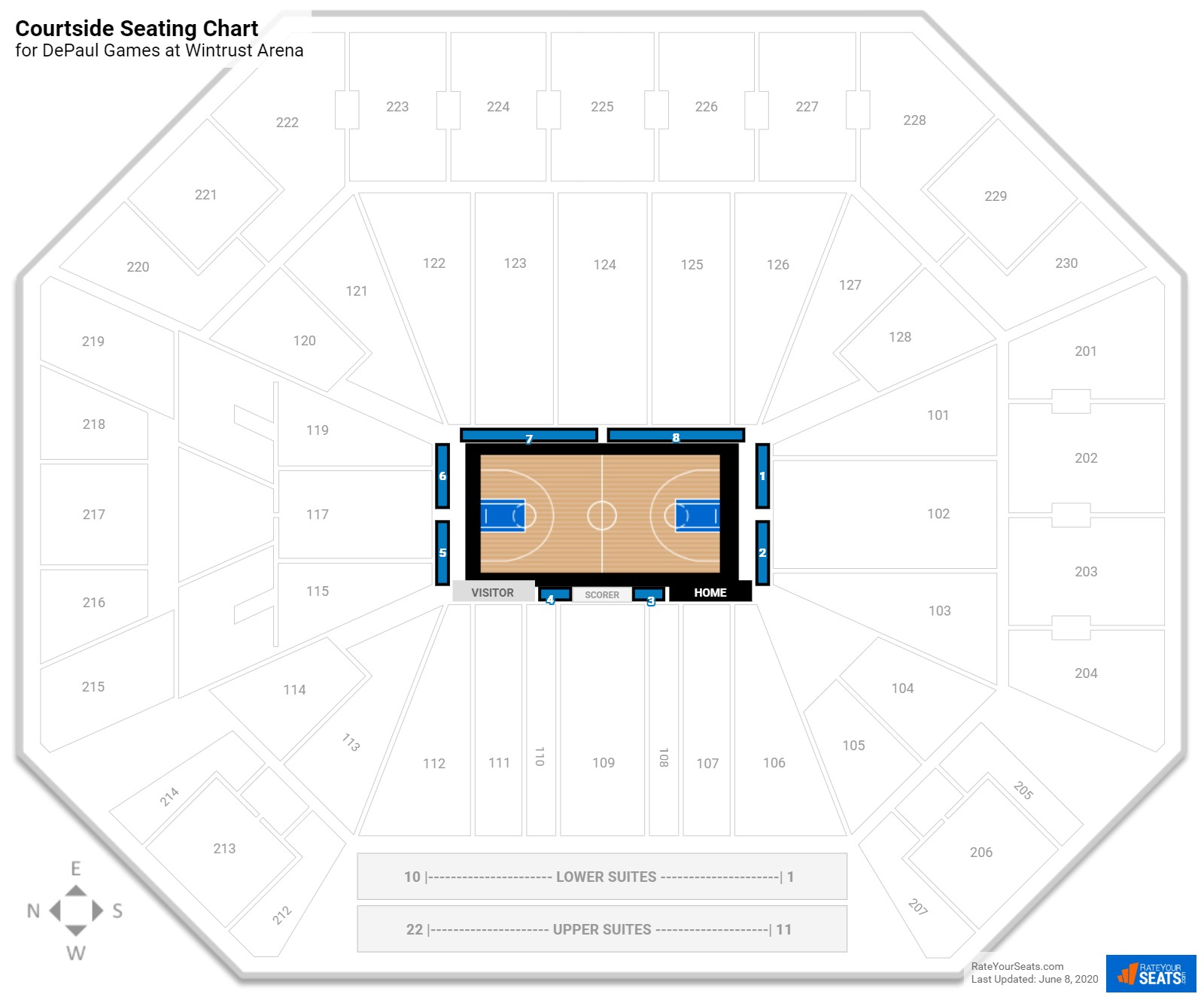 Wintrust Arena Seating Chart Concert