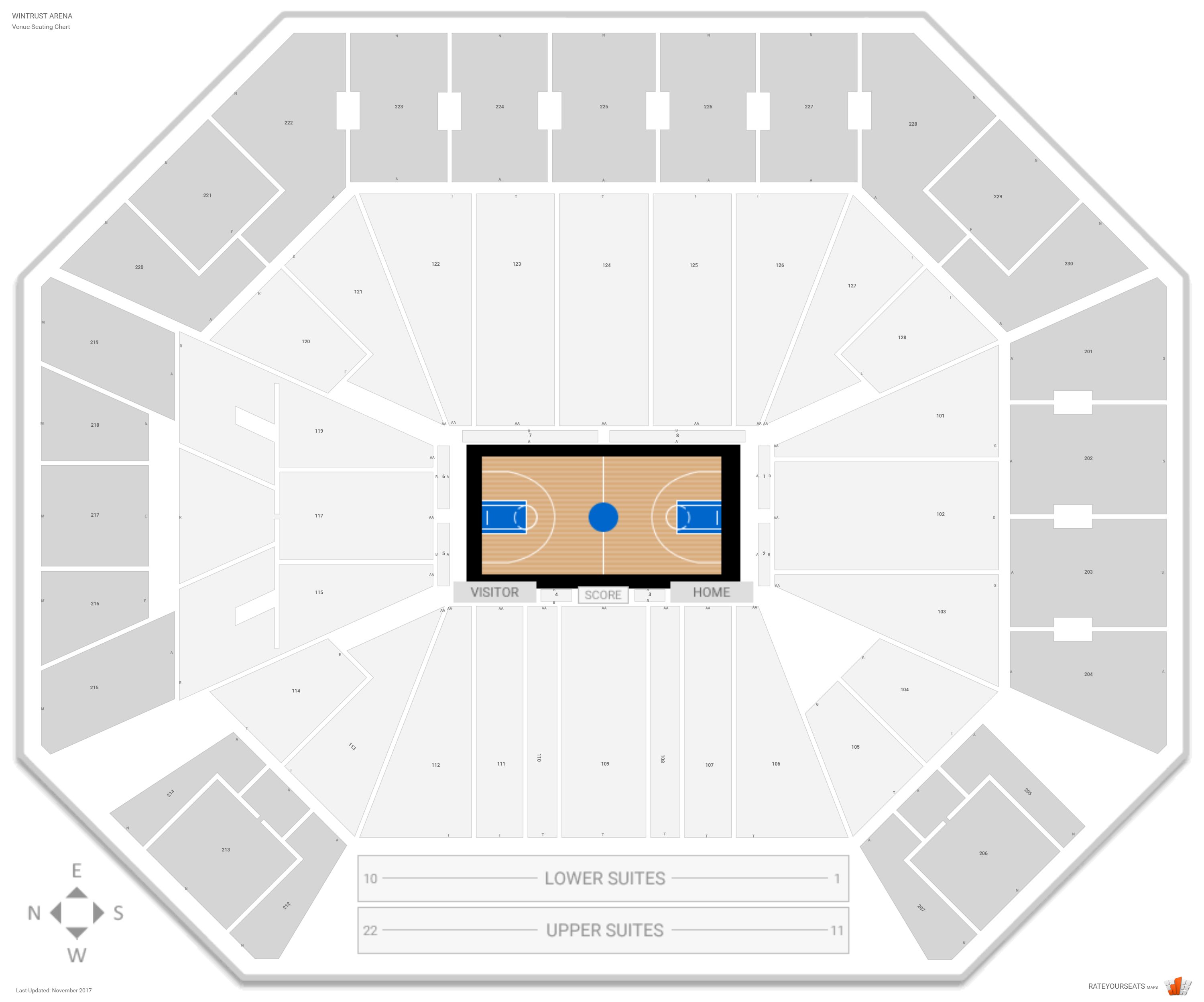 Wintrust Arena (DePaul) Seating Guide - RateYourSeats.com