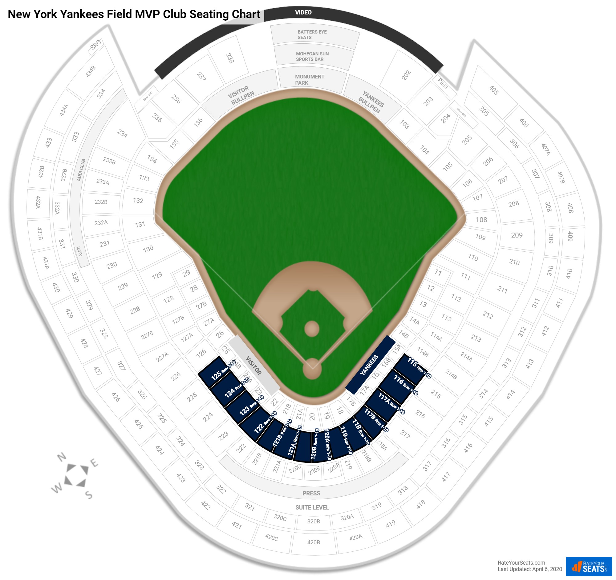 Reds Seating Chart Suites