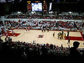 Maples Pavilion basketball