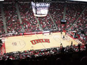 Thomas and Mack Center basketball