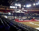 Long Beach Arena, View of the LB Arena from above the broad…