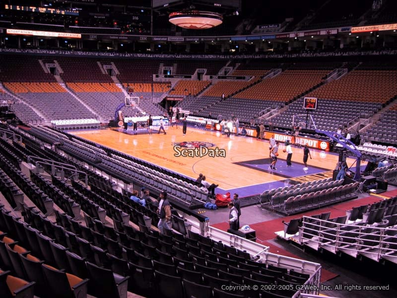 Seat View for Scotiabank Arena Section 105