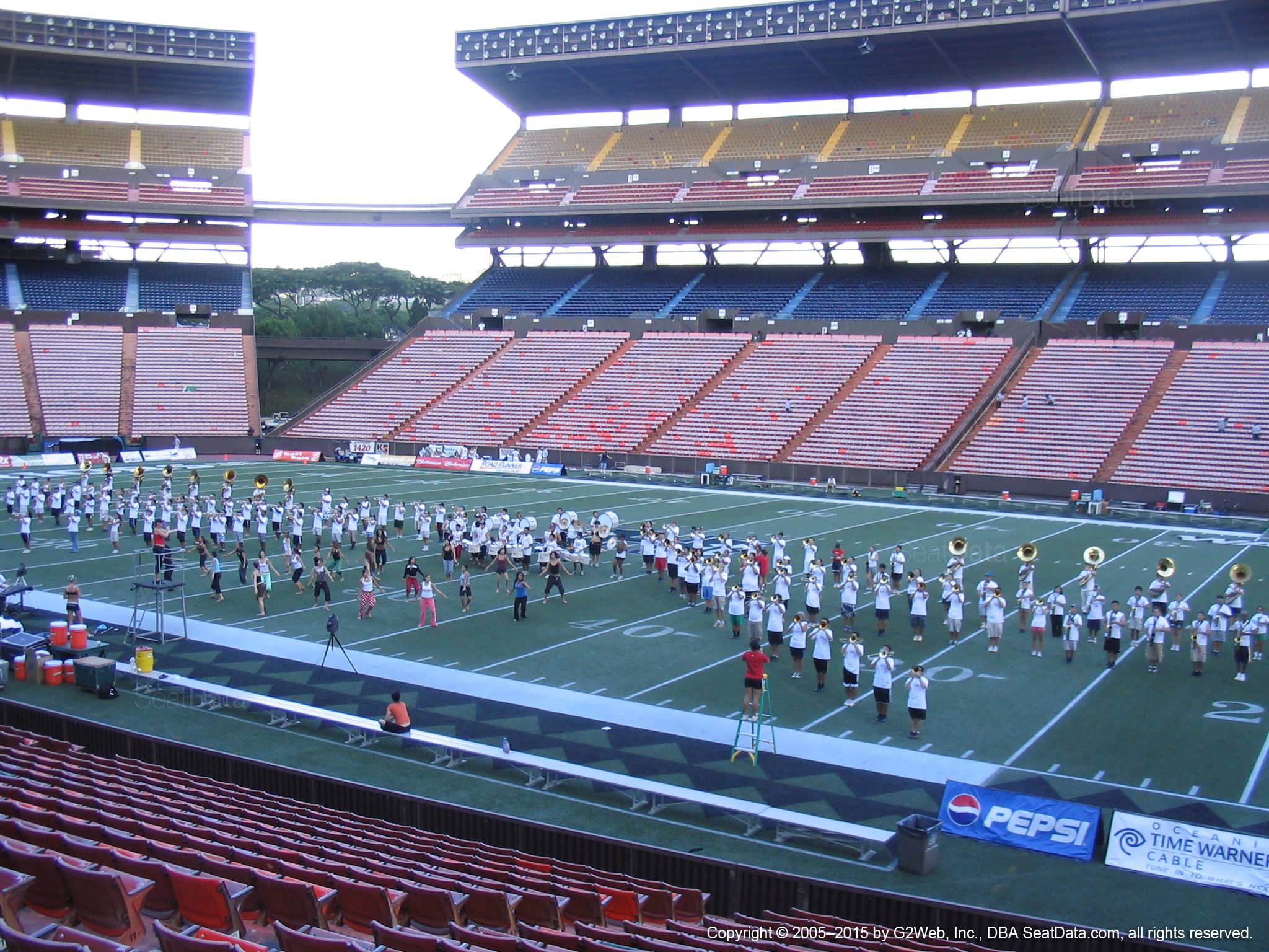 aloha stadium orange h rateyourseats com air force academy football seating chart