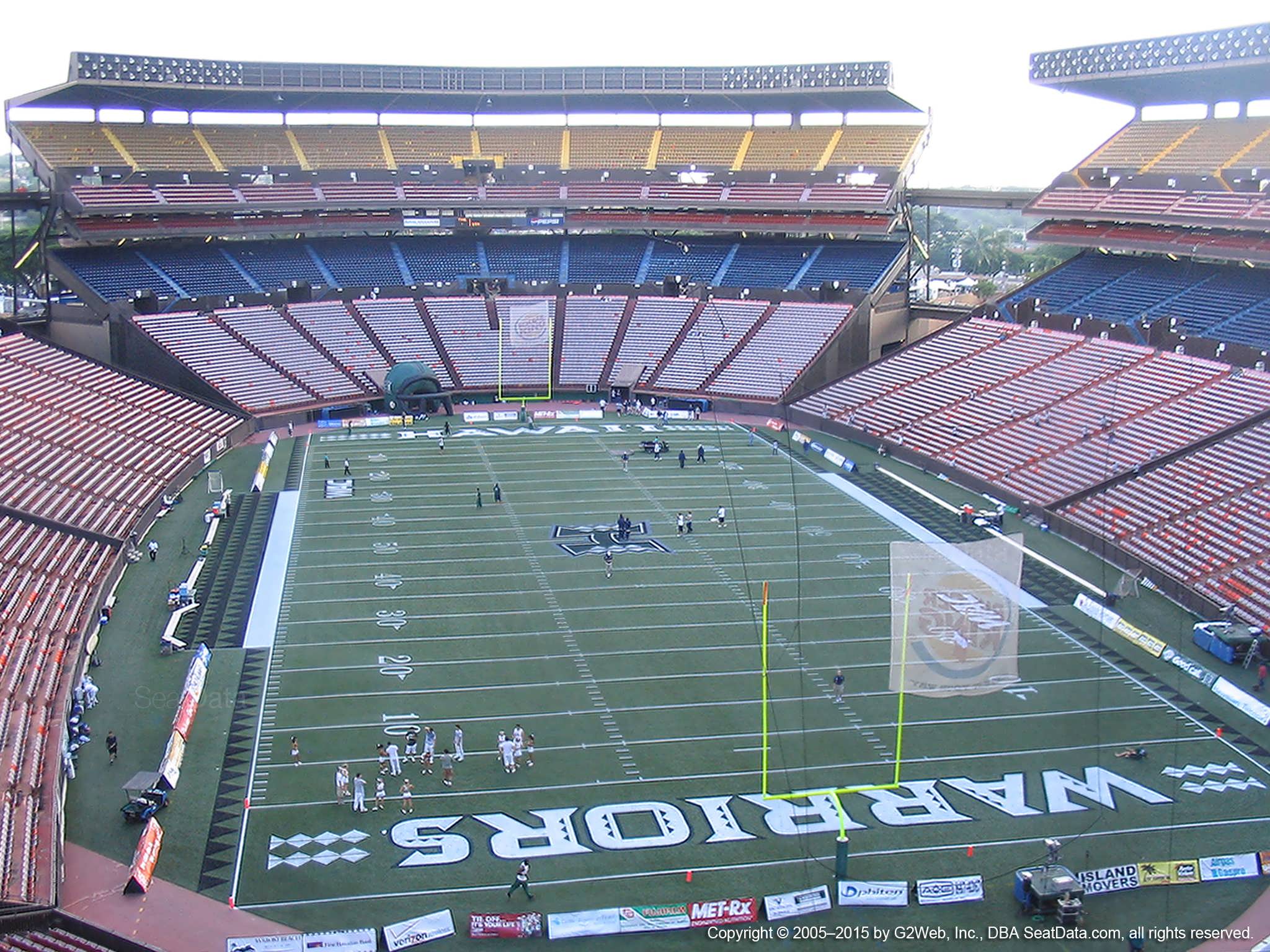 aloha stadium red uu rateyourseats com air force academy football seating chart