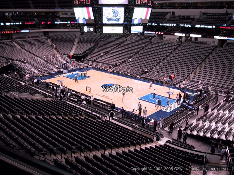 Seat View for American Airlines Center Section 214
