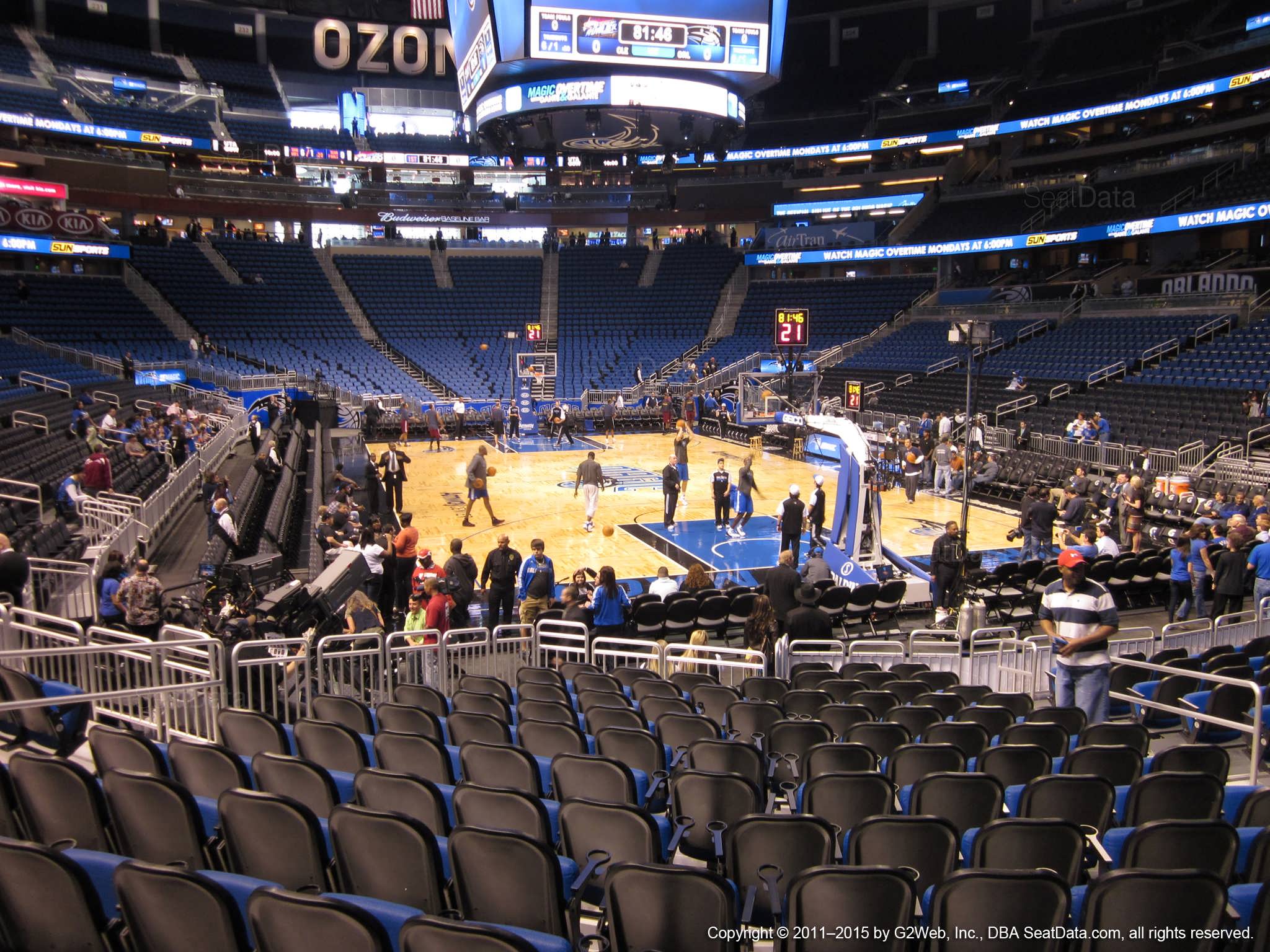 Magic Seating Chart At Amway Arena