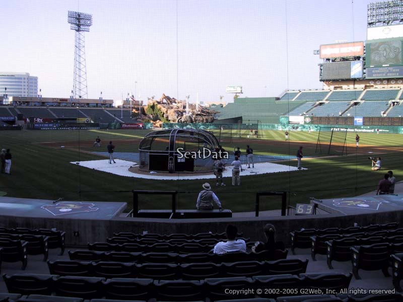 Seat View for Angel Stadium Section 119