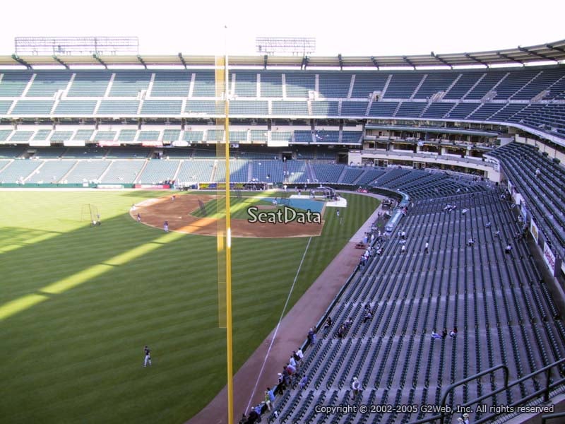 angel stadium section 402 rateyourseats com tabernacle seating chart view