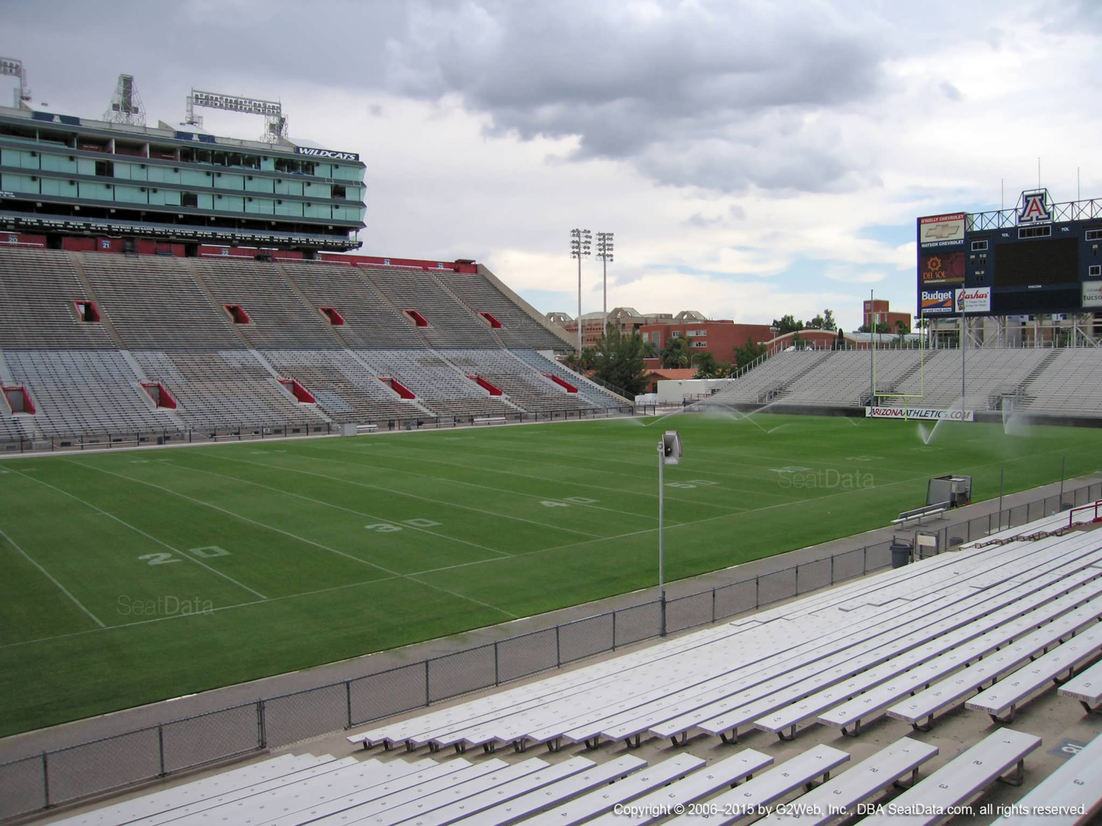 Seat View for Arizona Stadium Section 6
