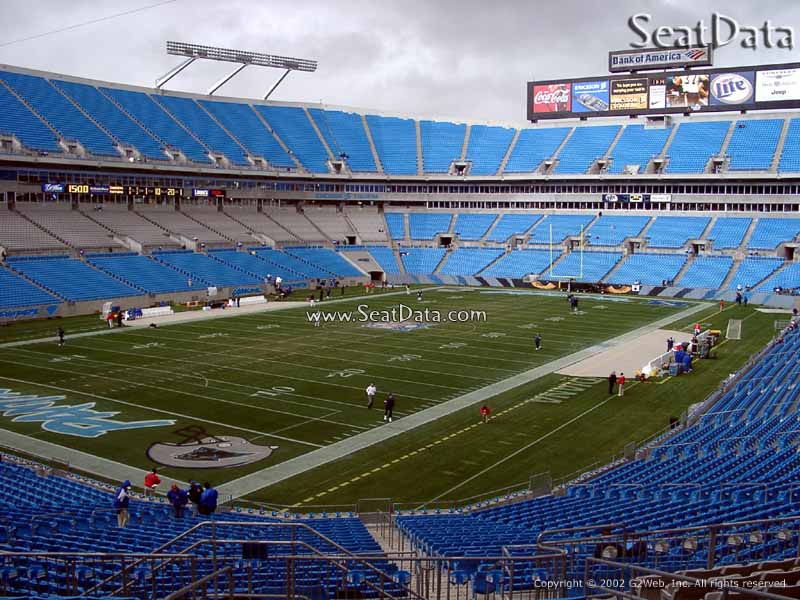 Seat View for Bank of America Stadium Section 224