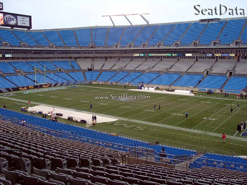 Seat View for Bank of America Stadium Section 311
