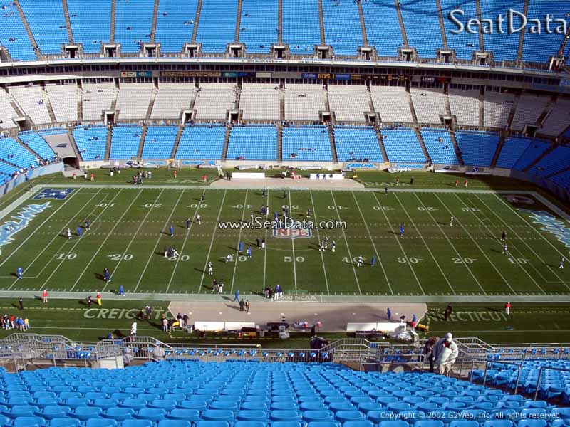 Bank Of America Stadium Seating Chart Rows