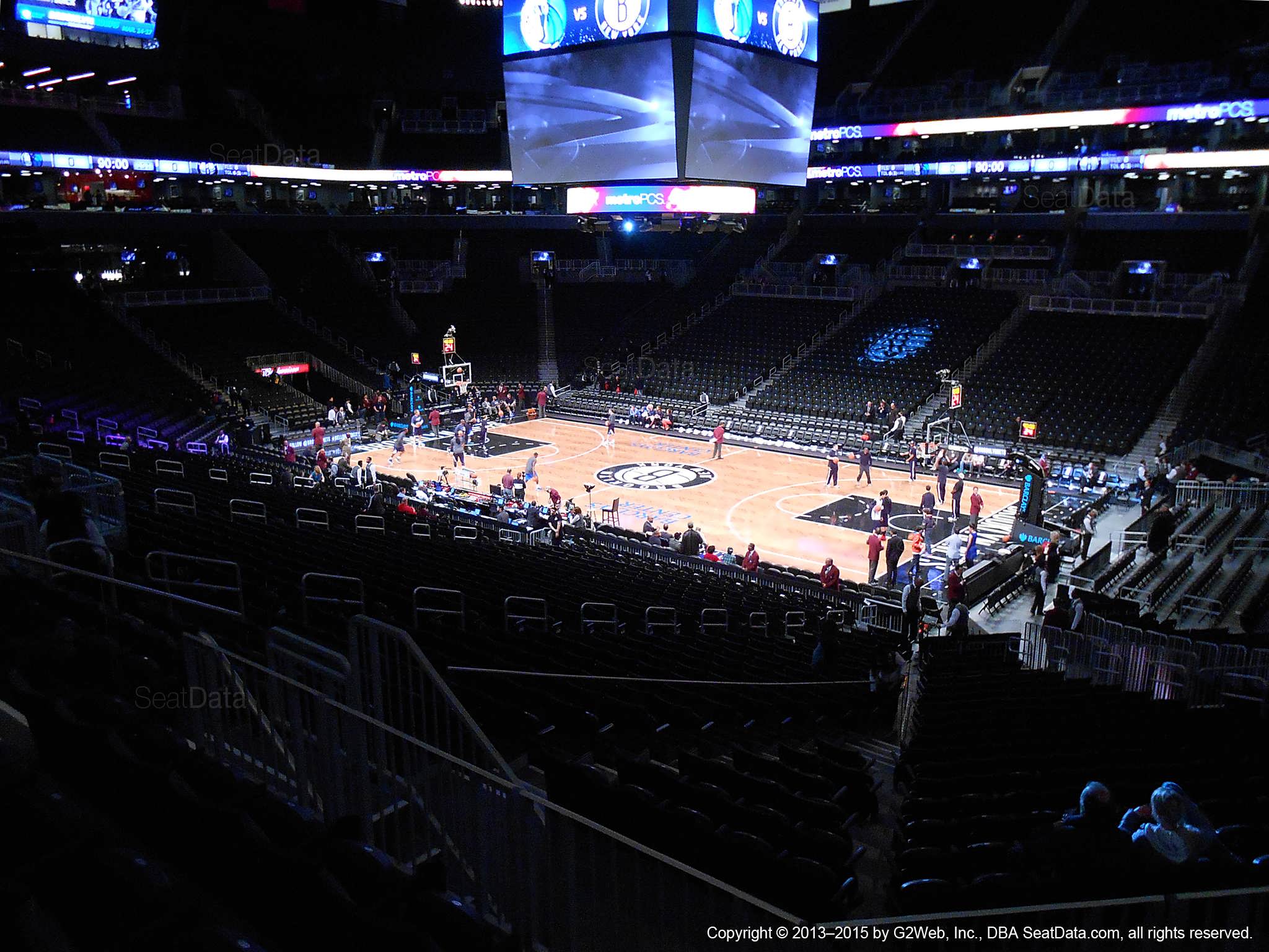 Barclays Center View From My Seat - yytd0jx