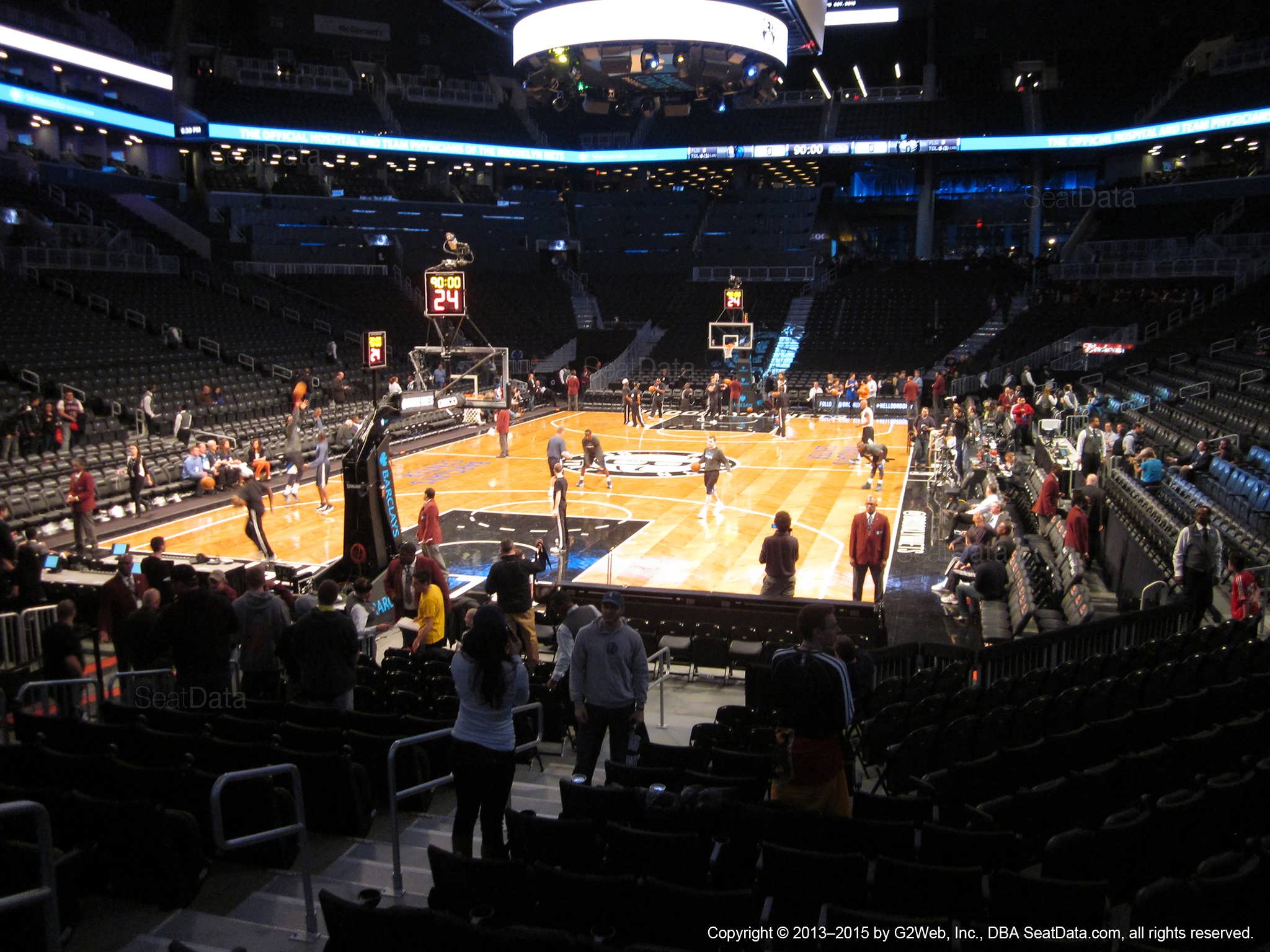 Brooklyn Nets Stadium Seating Chart