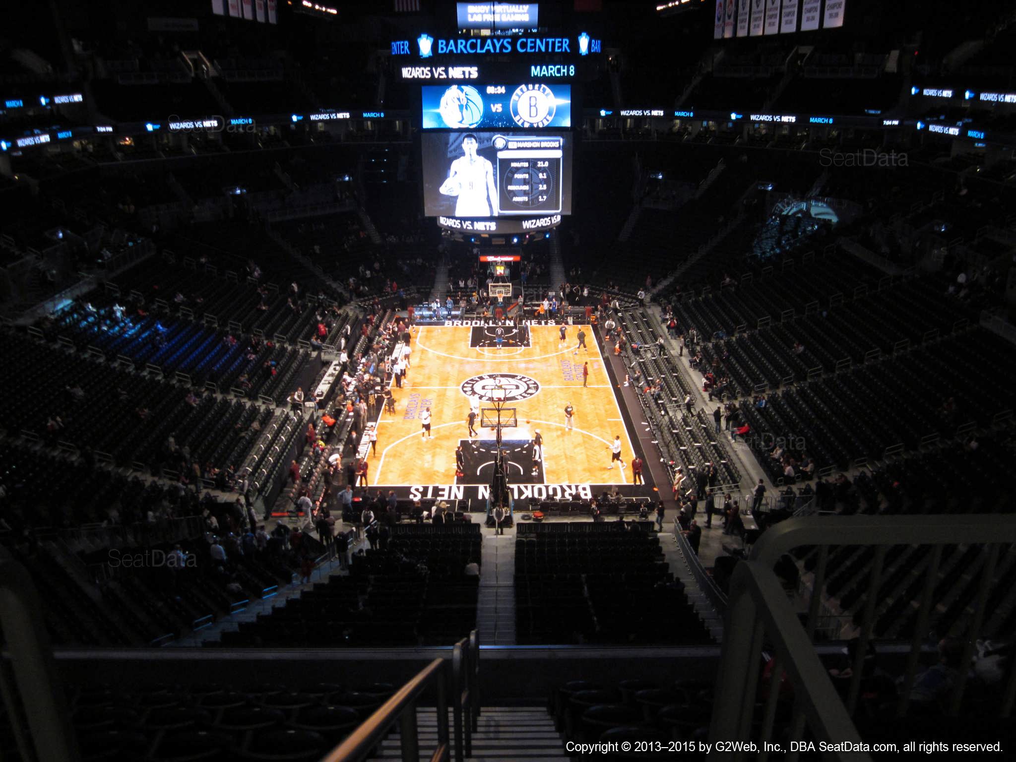 Barclays Center View From My Seat - jkvt6ru