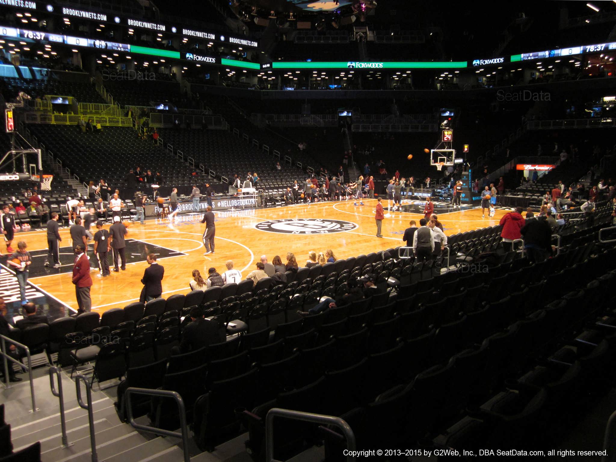 Nets Seating Chart